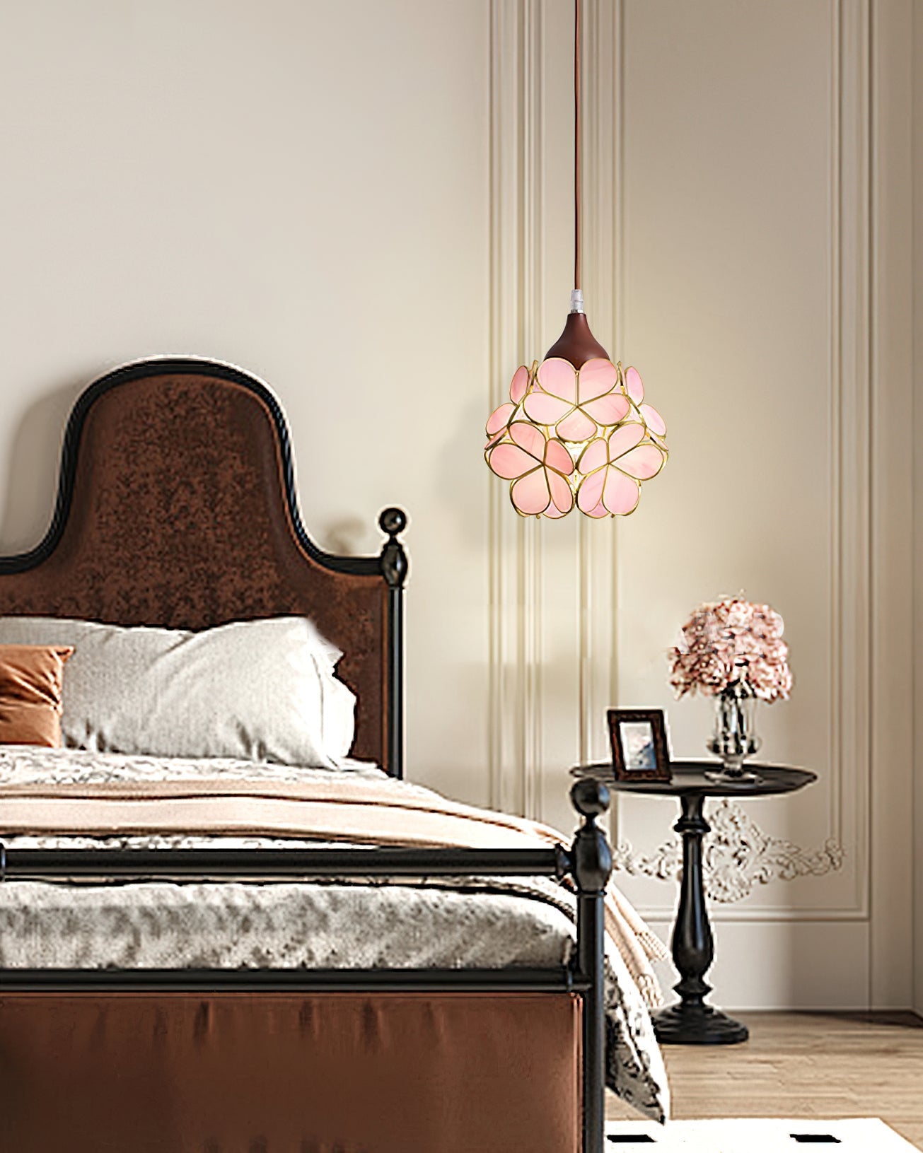 Velina Pink Petal Pendant Light - Neutralighting