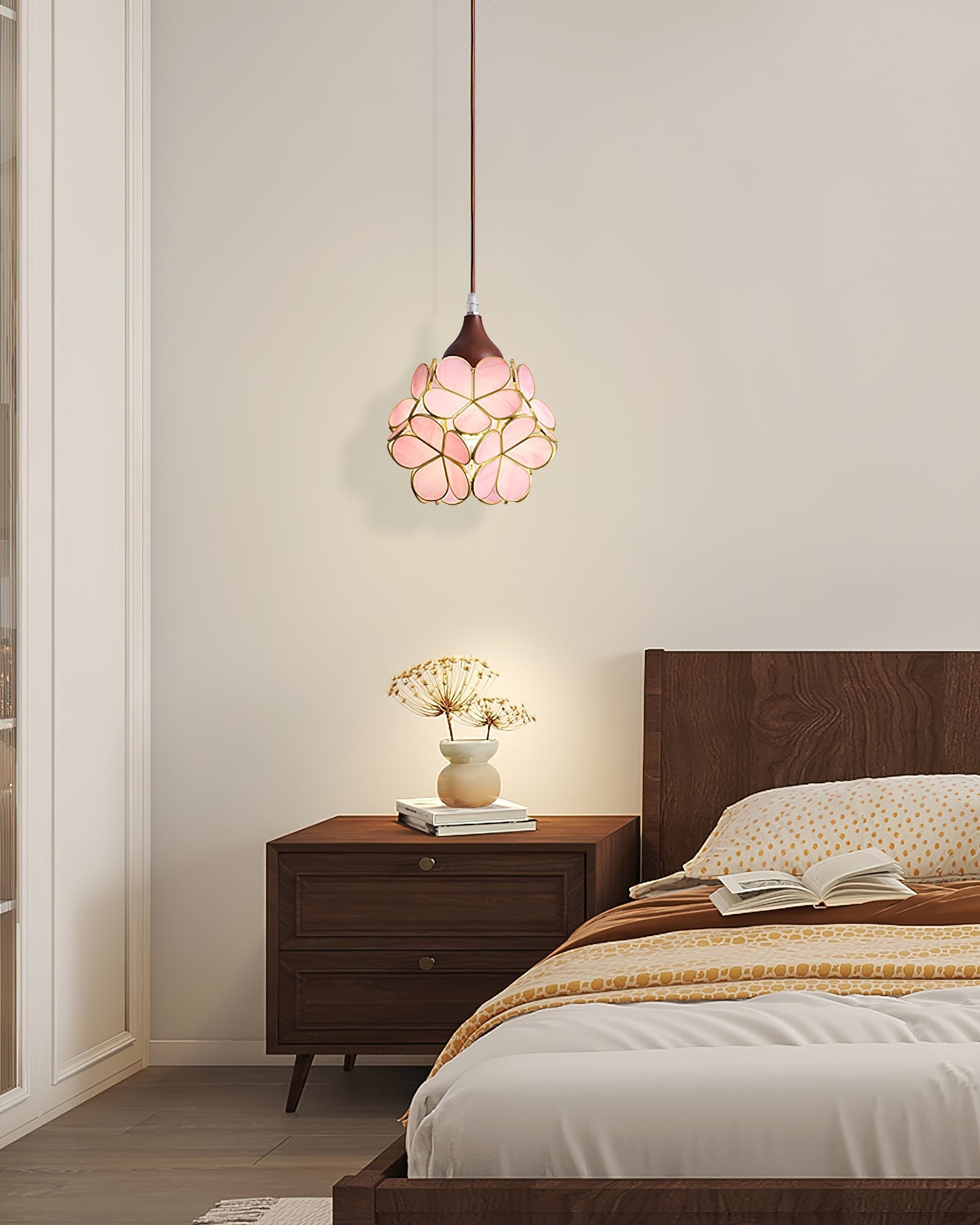 Velina Pink Petal Pendant Light - Neutralighting