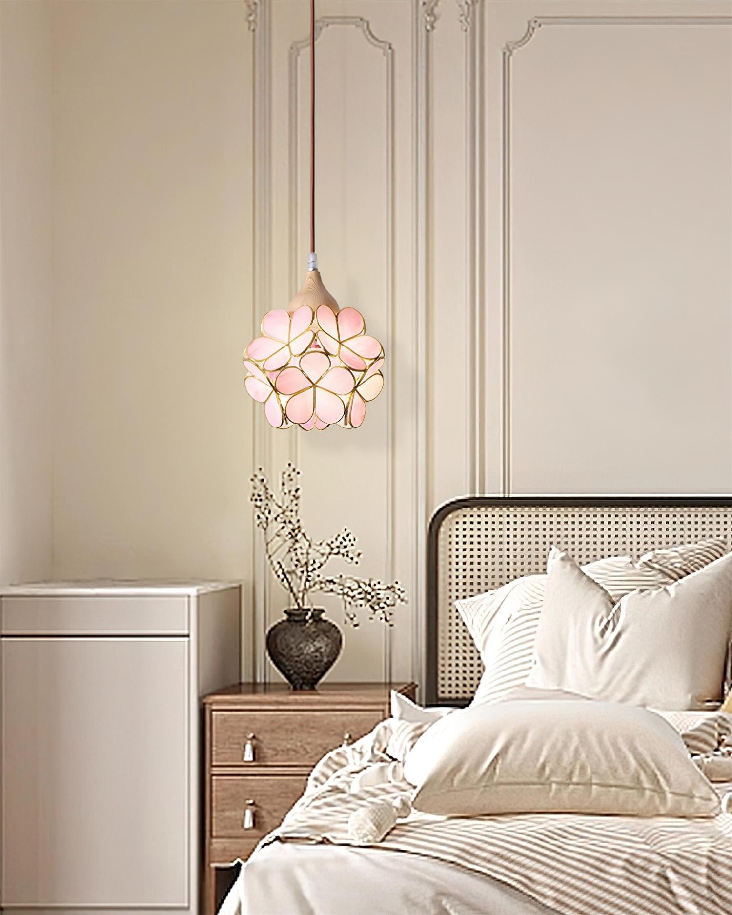 Velina Pink Petal Pendant Light - Neutralighting
