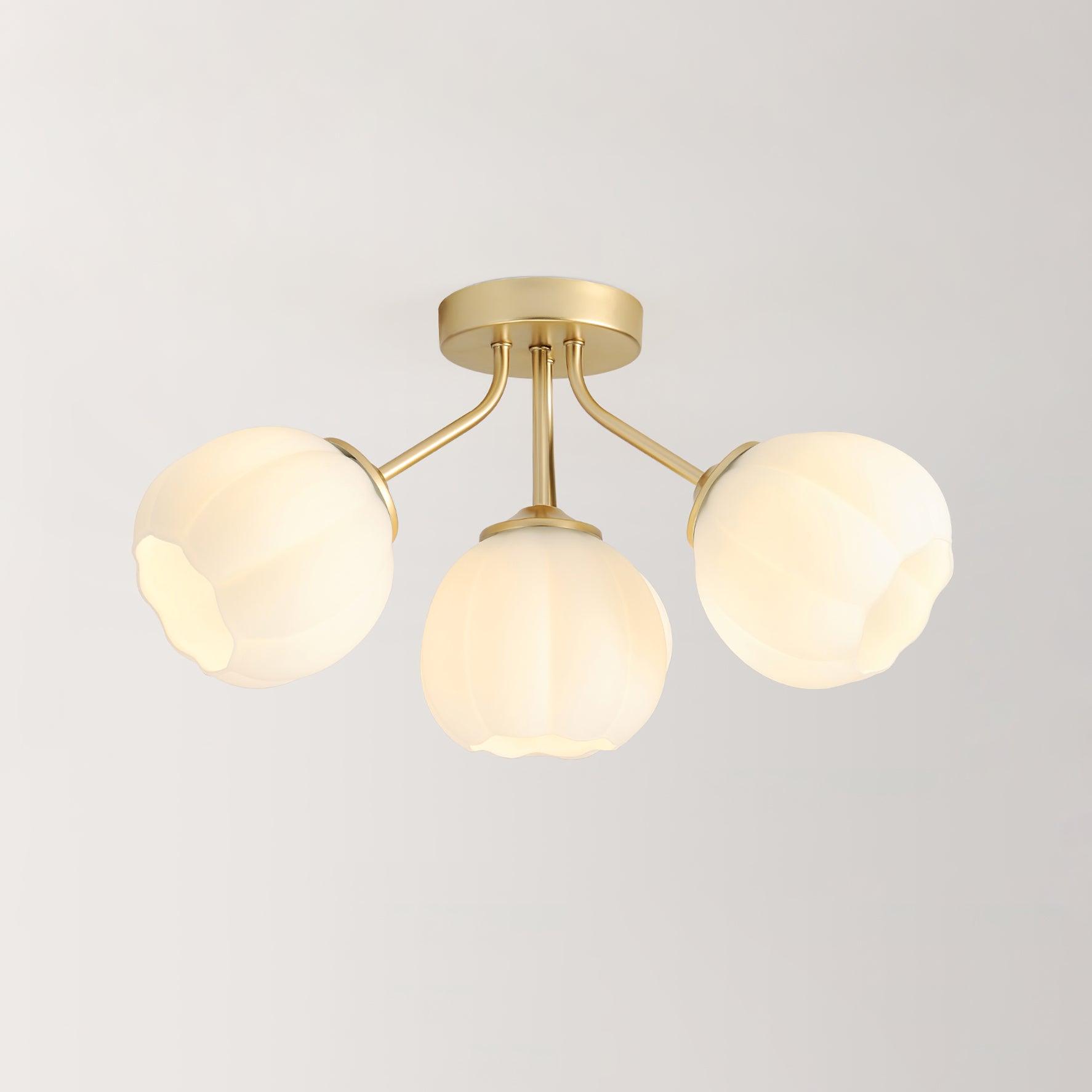 Ceiling Light Petal Globe Cluster Soft Glow Romantic Floral - Neutralighting