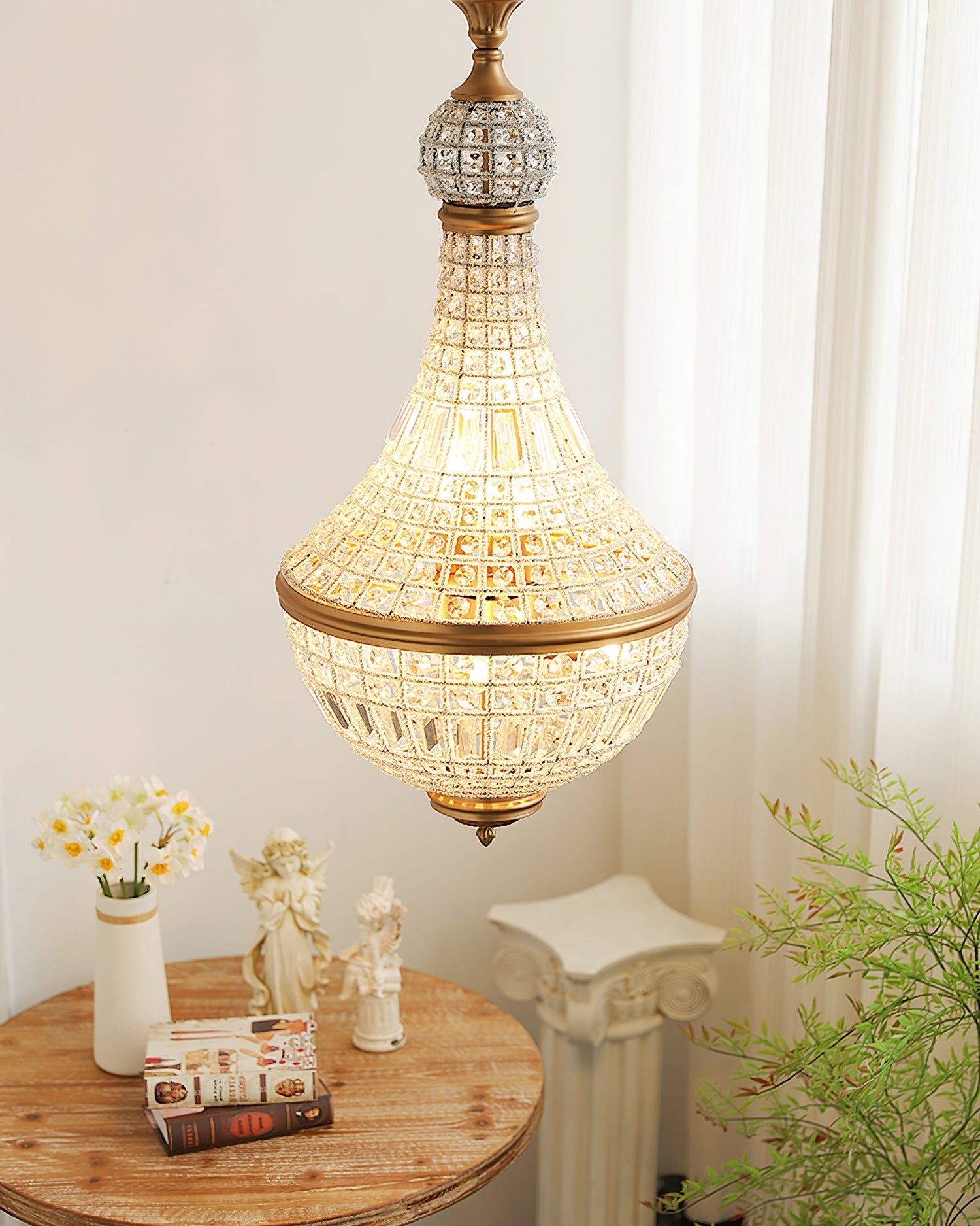 Auristella Crystal Chandelier - Neutralighting