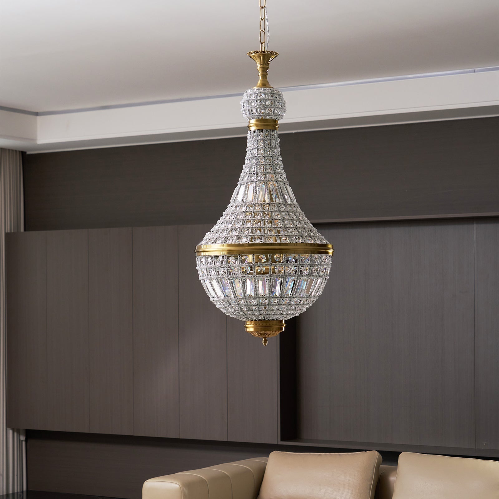 Auristella Crystal Chandelier - Neutralighting