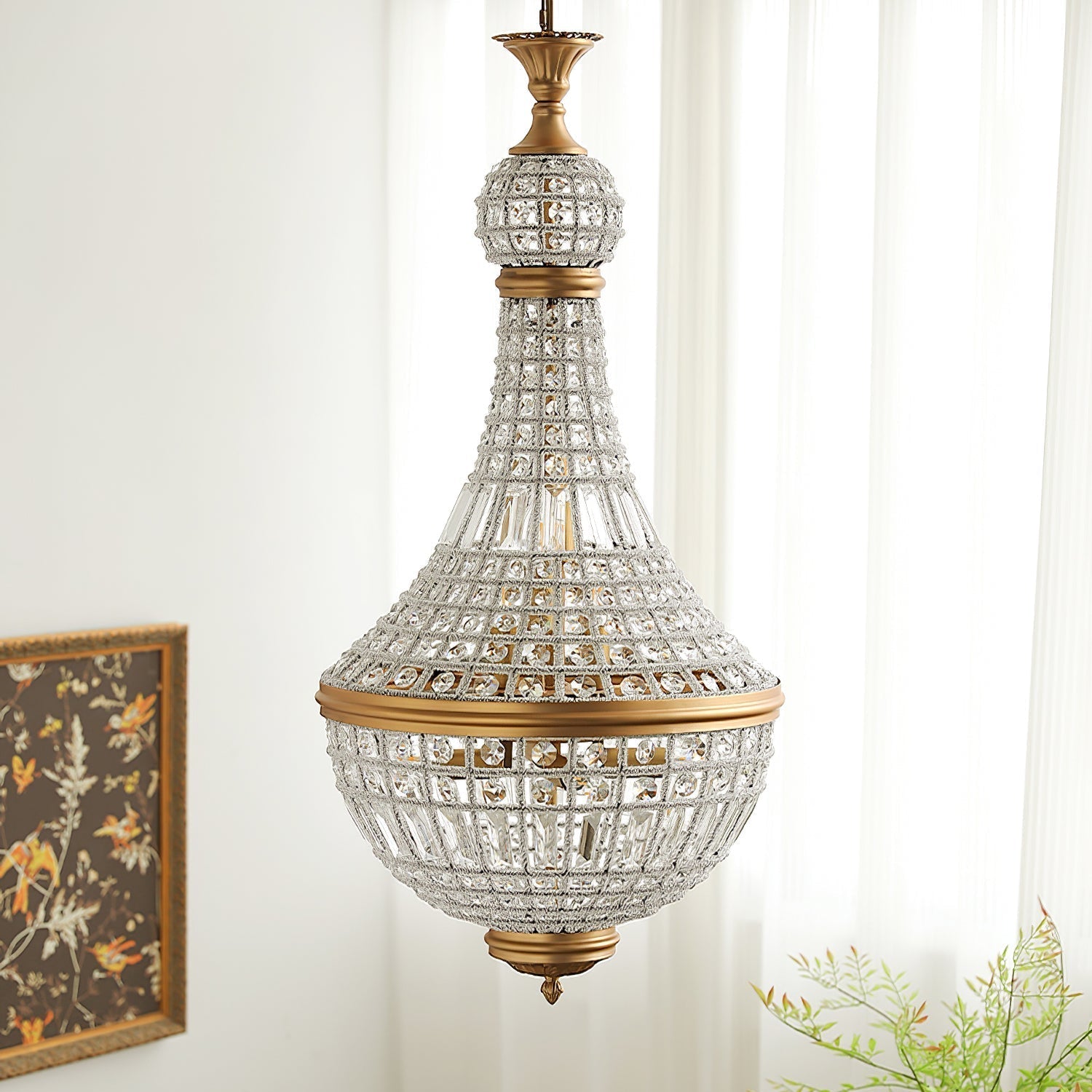 Auristella Crystal Chandelier - Neutralighting