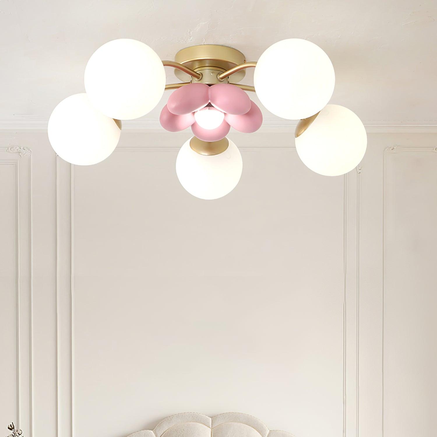 Blossura Pink Petal Ceiling Light - Neutralighting
