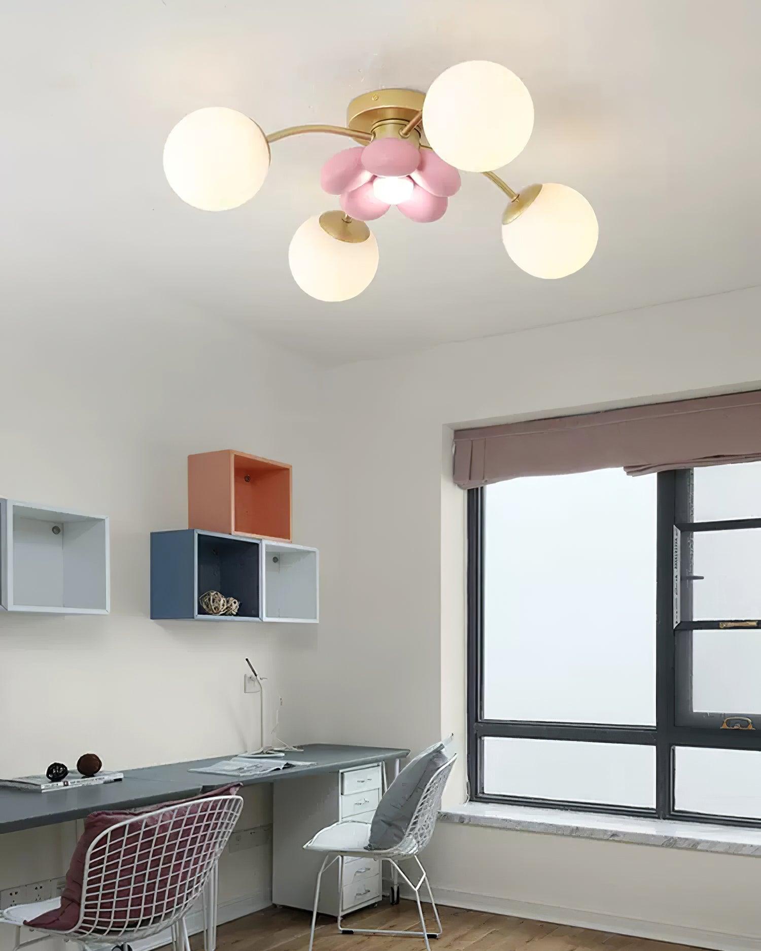 Blossura Pink Petal Ceiling Light - Neutralighting