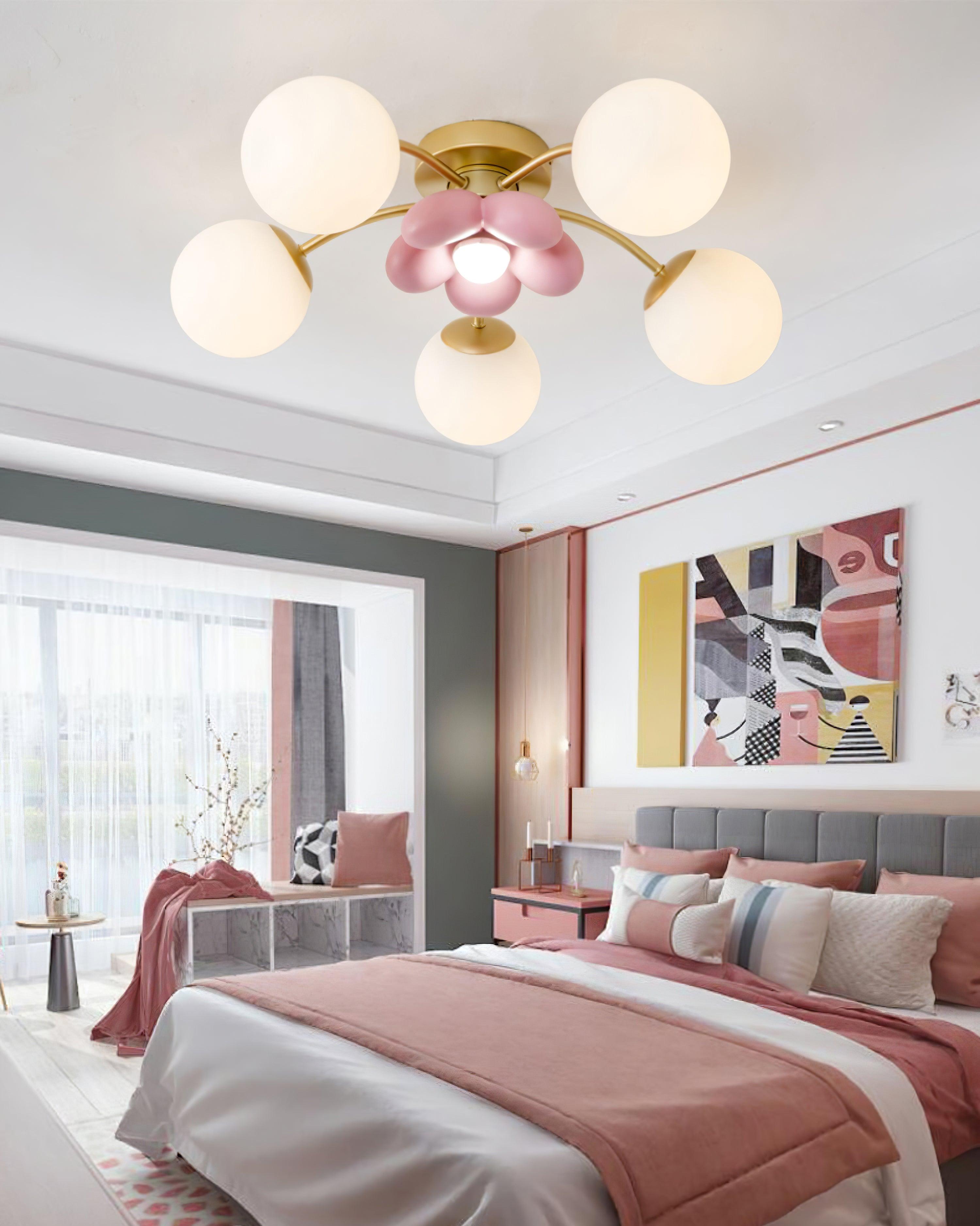 Blossura Pink Petal Ceiling Light - Neutralighting