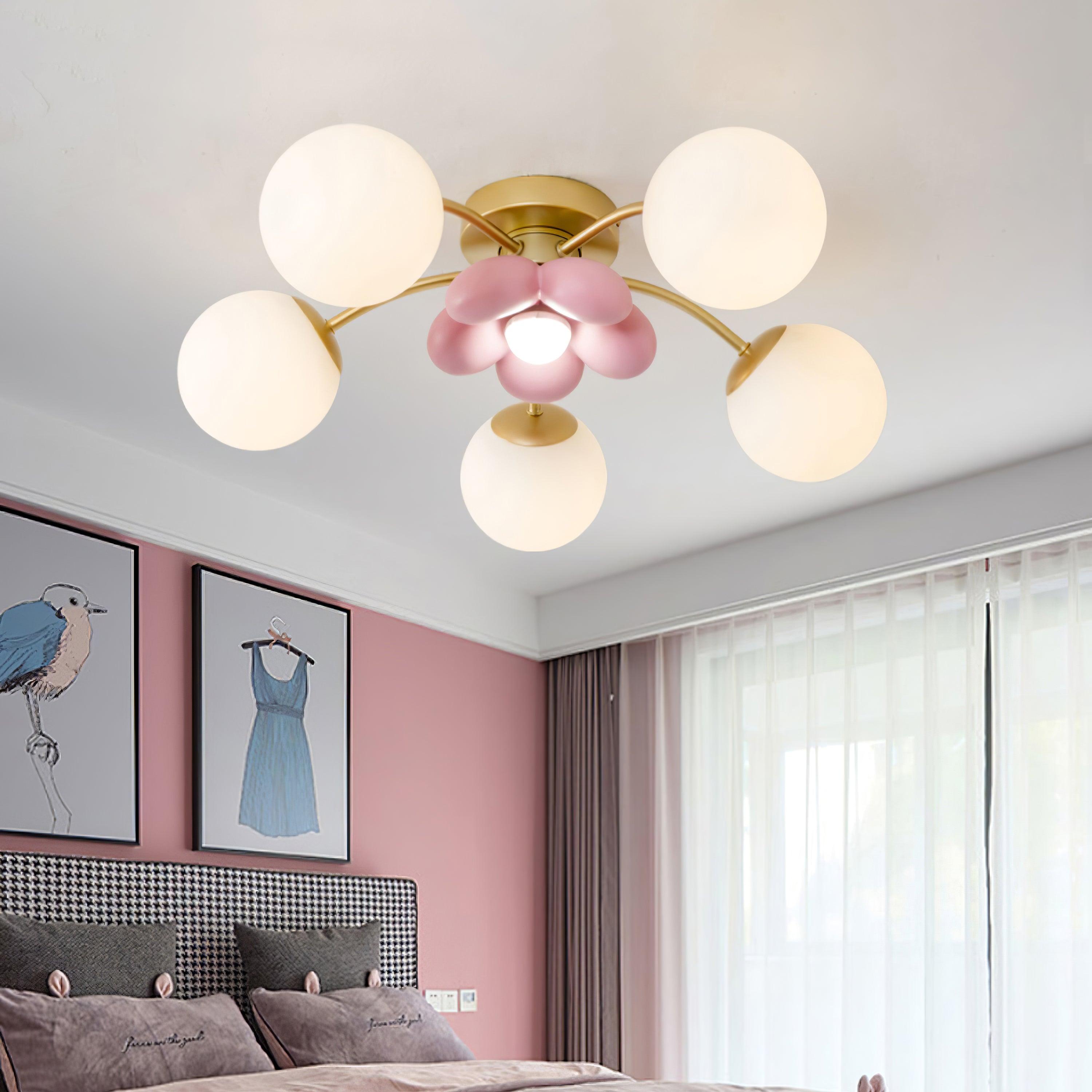 Blossura Pink Petal Ceiling Light - Neutralighting