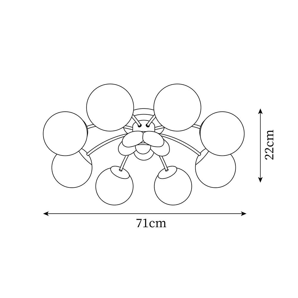 Blossura Pink Petal Ceiling Light - Neutralighting