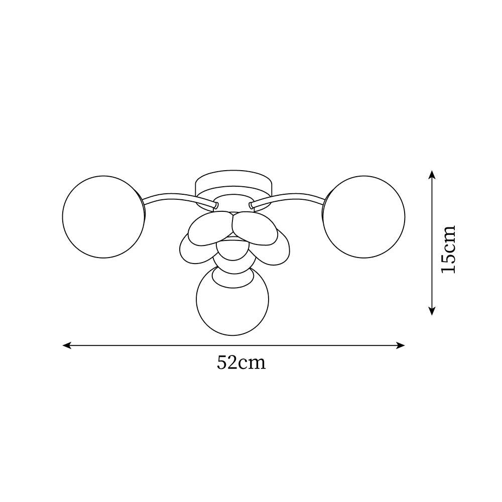 Blossura Pink Petal Ceiling Light - Neutralighting