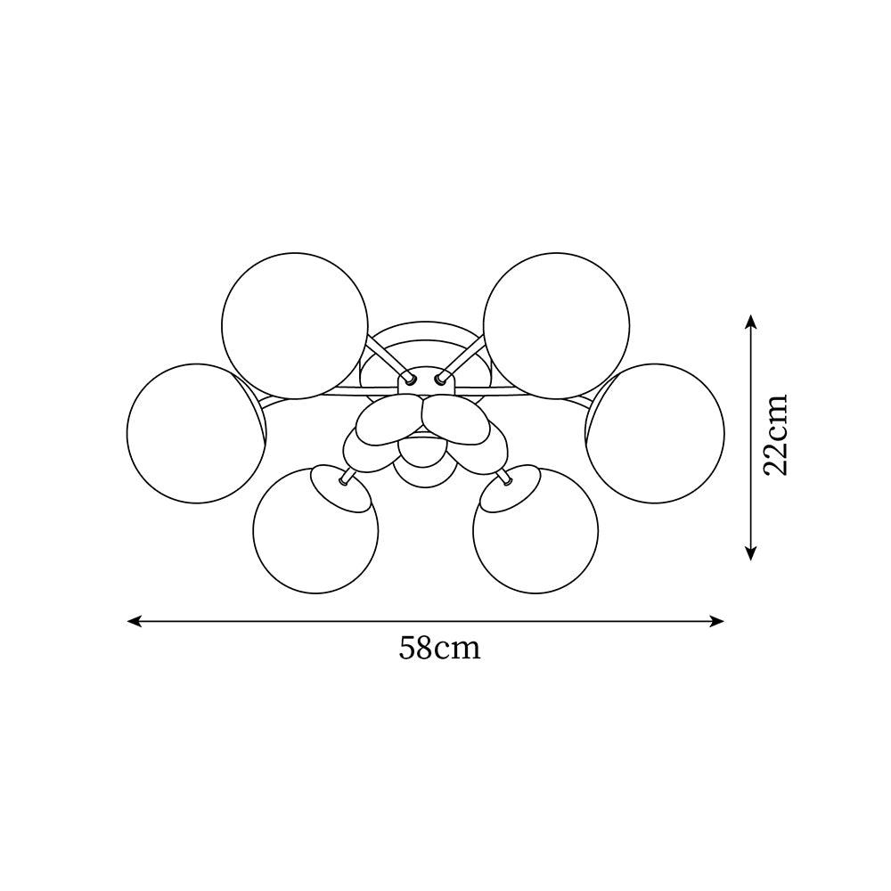 Blossura Pink Petal Ceiling Light - Neutralighting