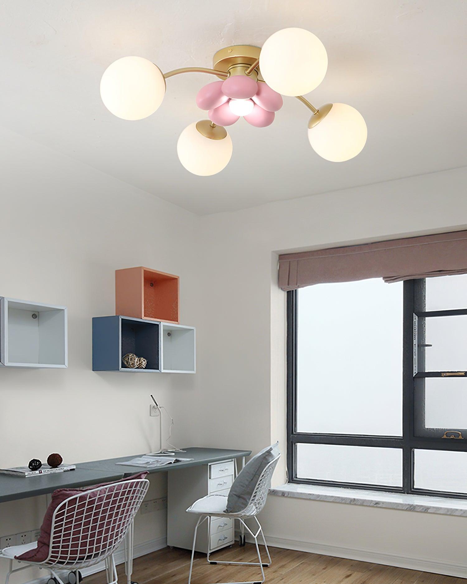 Blossura Pink Petal Ceiling Light - Neutralighting