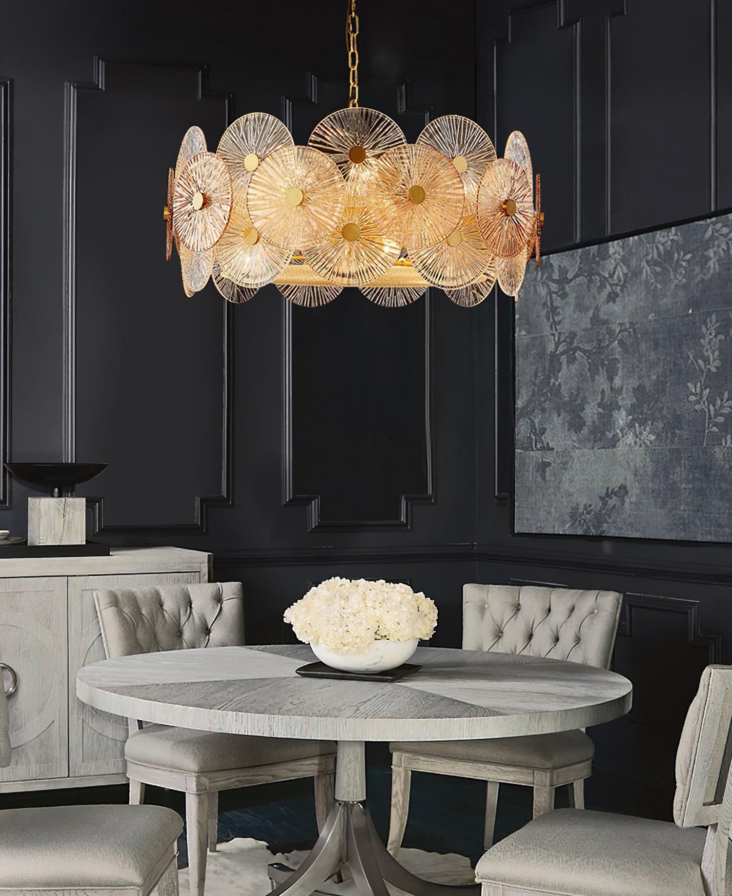 Aurelia Glass Chandelier - Neutralighting