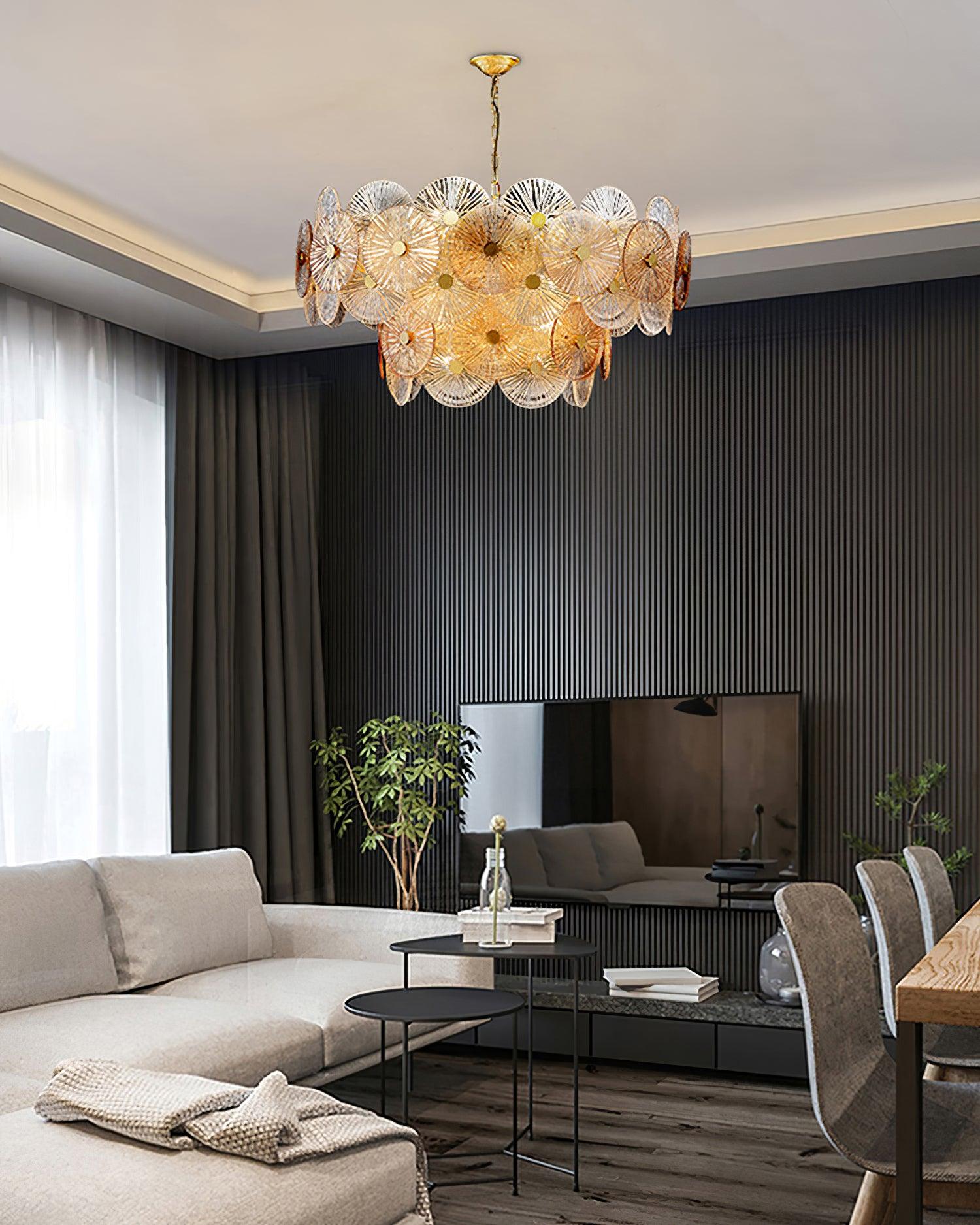 Aurelia Glass Chandelier - Neutralighting