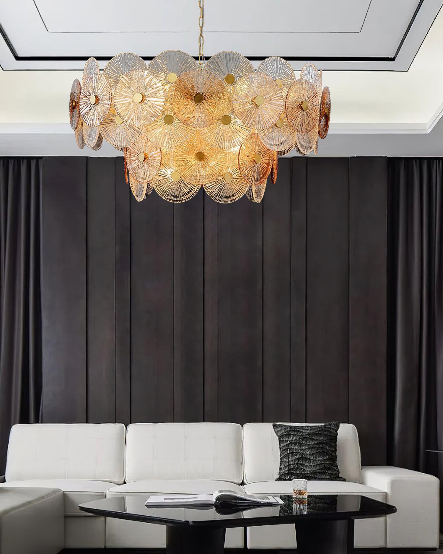 Aurelia Glass Chandelier - Neutralighting