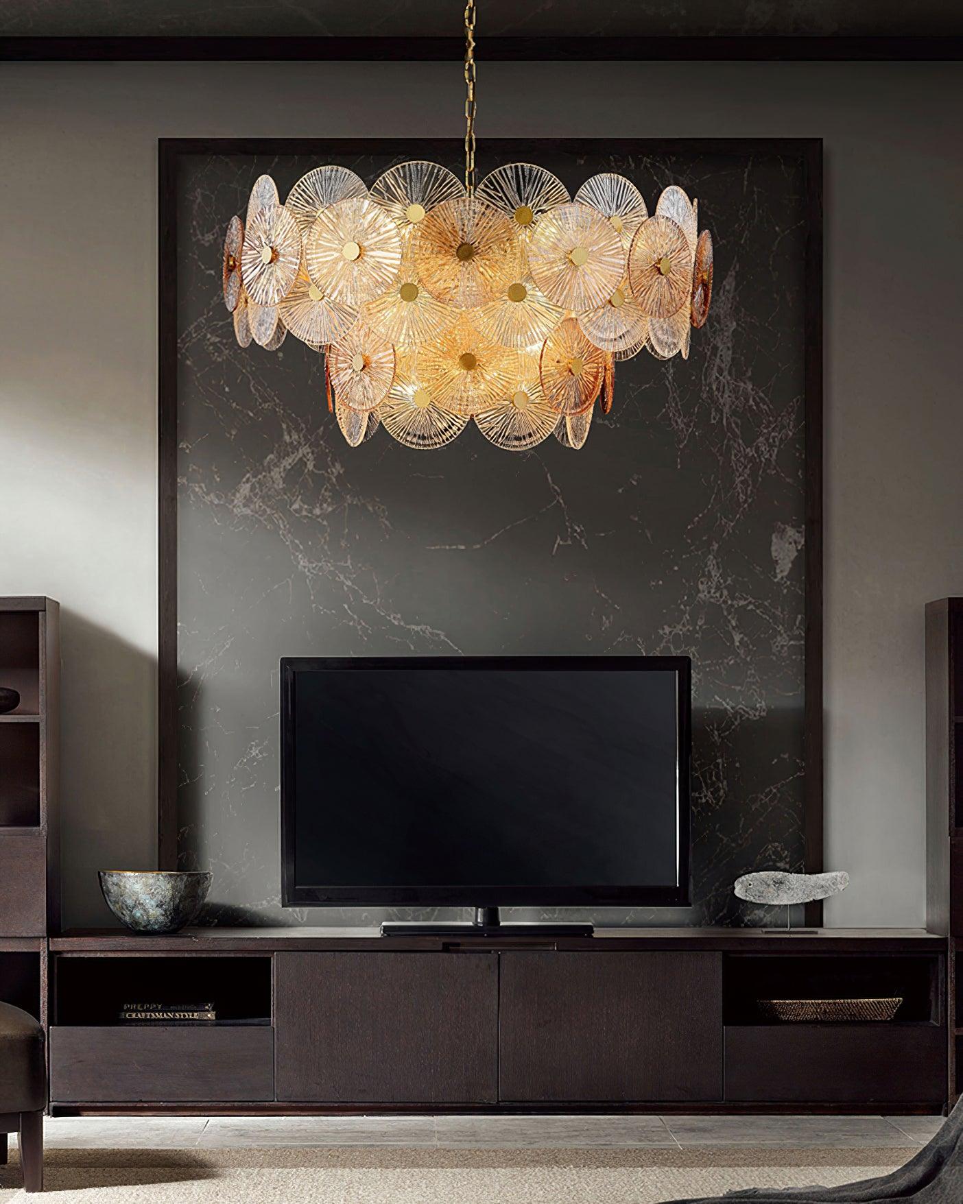 Aurelia Glass Chandelier - Neutralighting