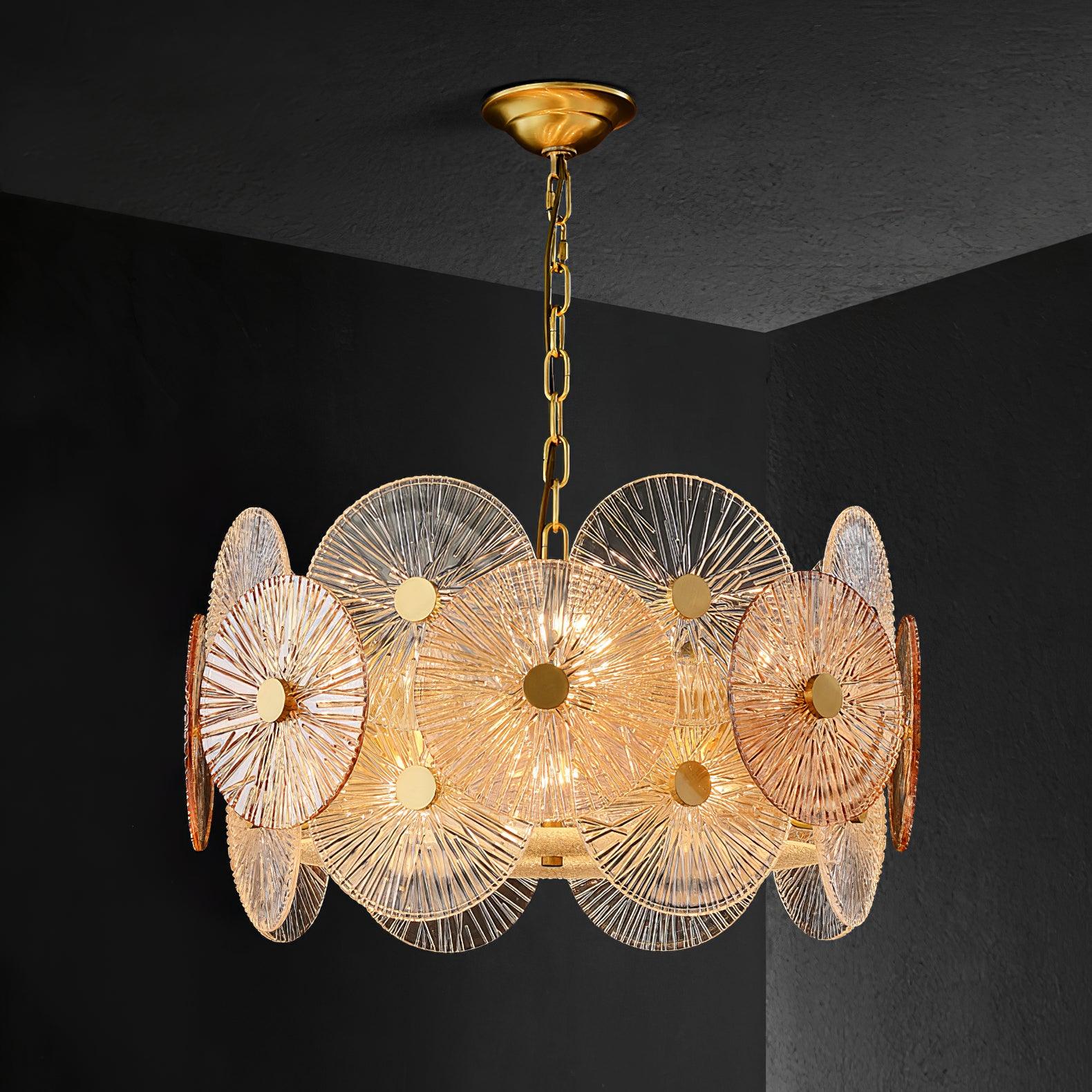Aurelia Glass Chandelier - Neutralighting