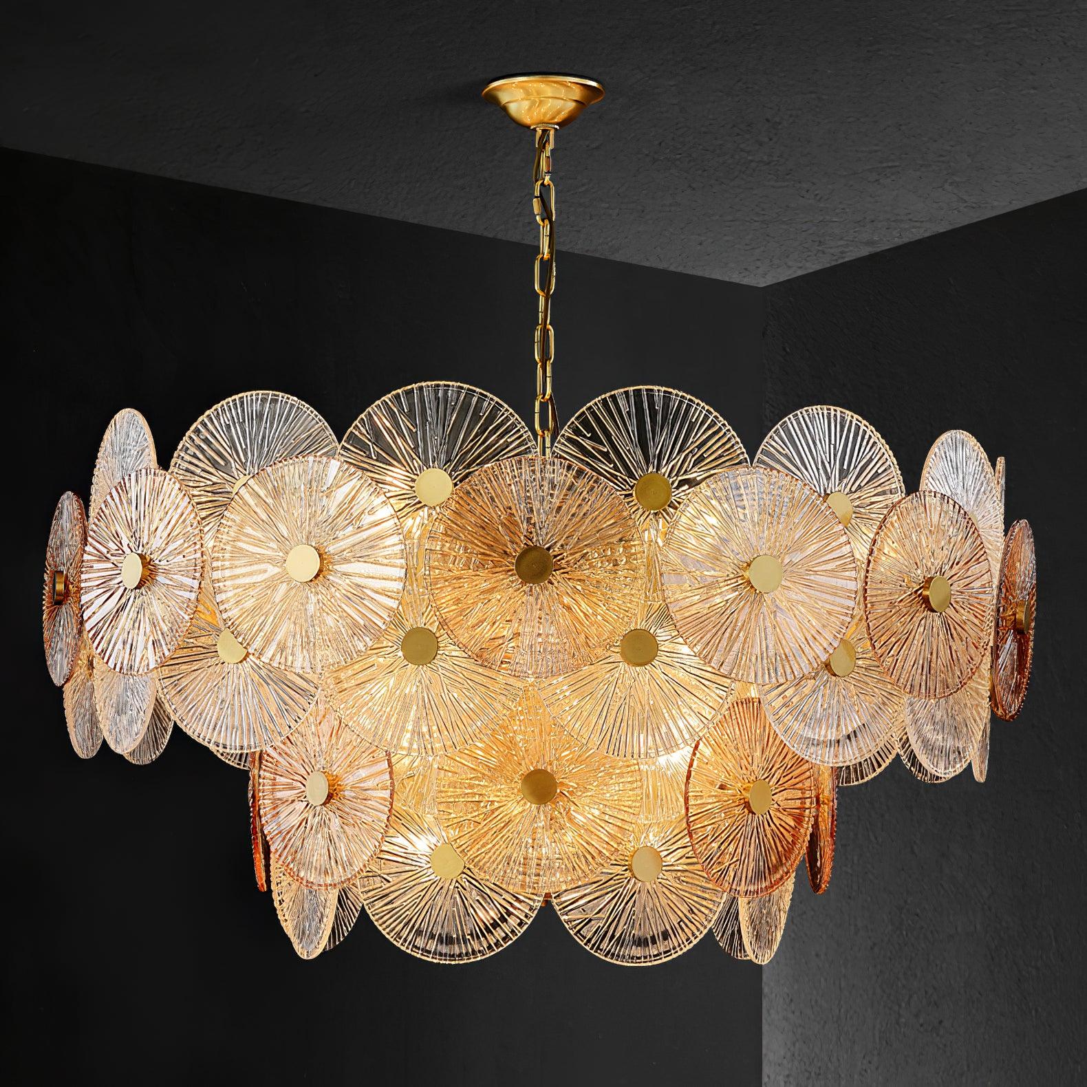 Aurelia Glass Chandelier - Neutralighting
