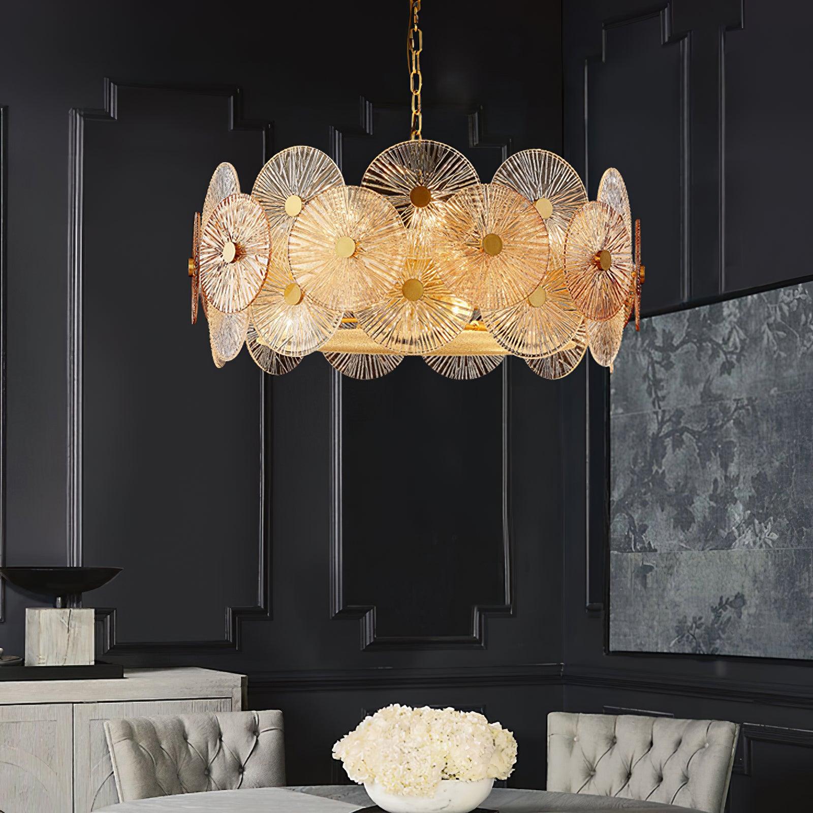 Aurelia Glass Chandelier - Neutralighting