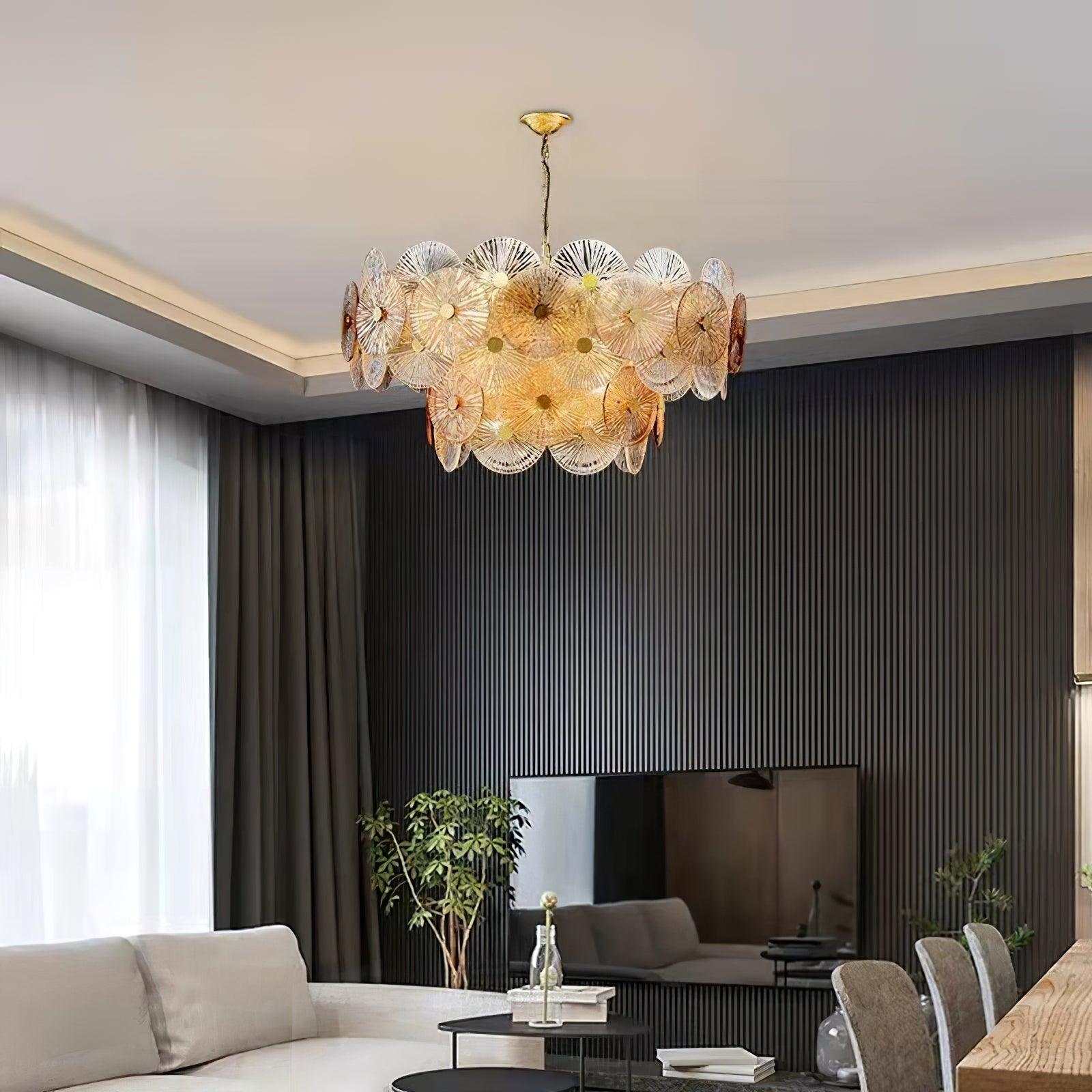 Aurelia Glass Chandelier - Neutralighting