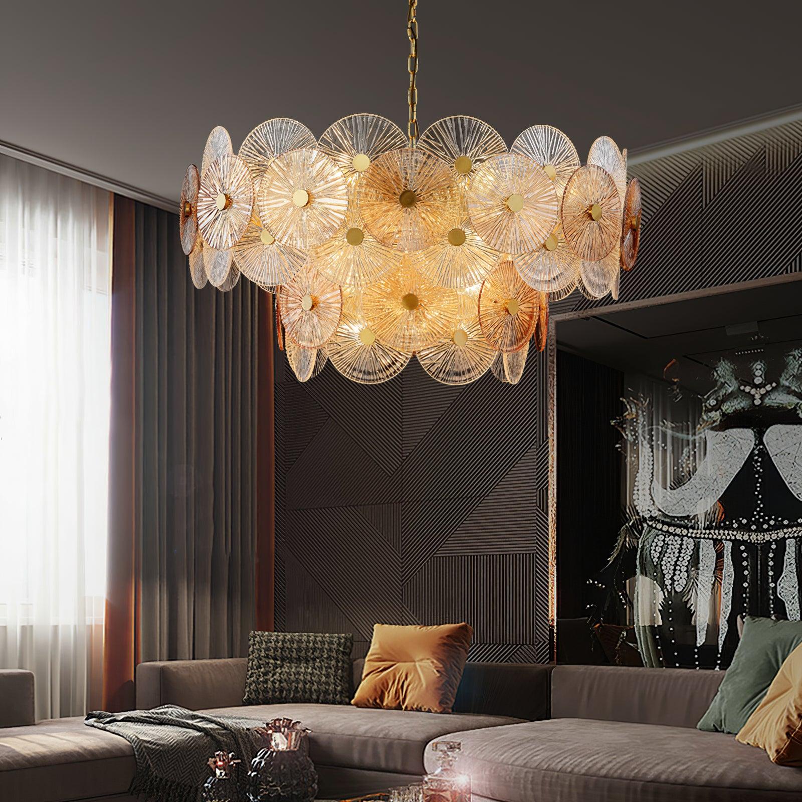 Aurelia Glass Chandelier - Neutralighting