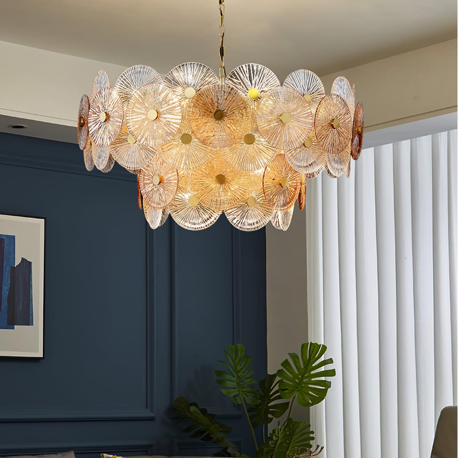 Aurelia Glass Chandelier - Neutralighting