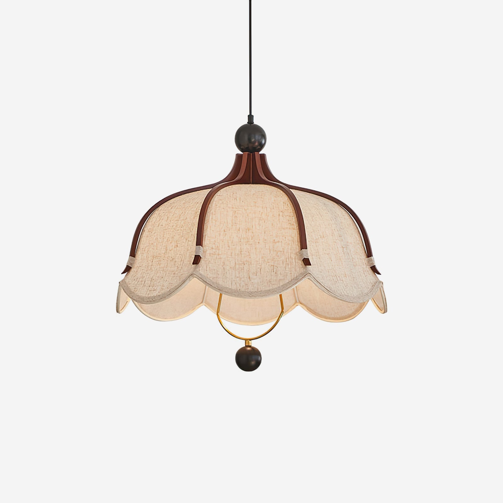 Feyno Vintage Fabric Pendant Light - Neutralighting