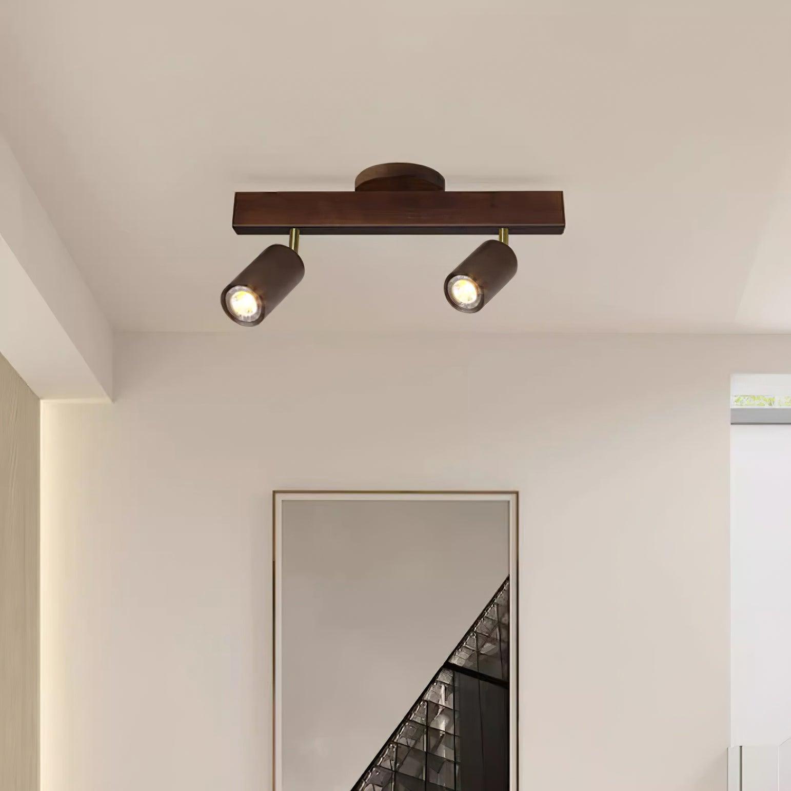 Veril Track Lighting Spotlight Wood - Neutralighting