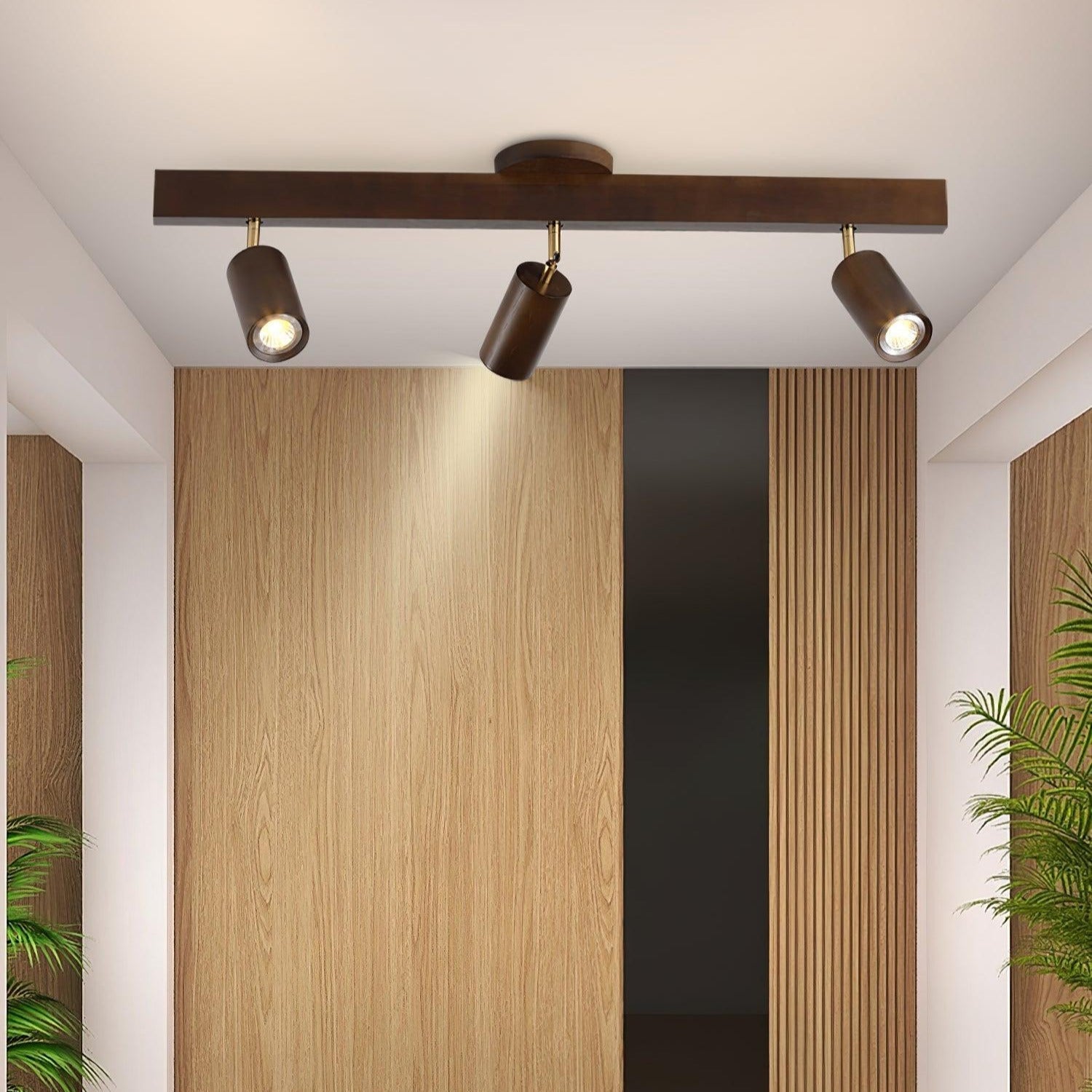 Veril Track Lighting Spotlight Wood - Neutralighting