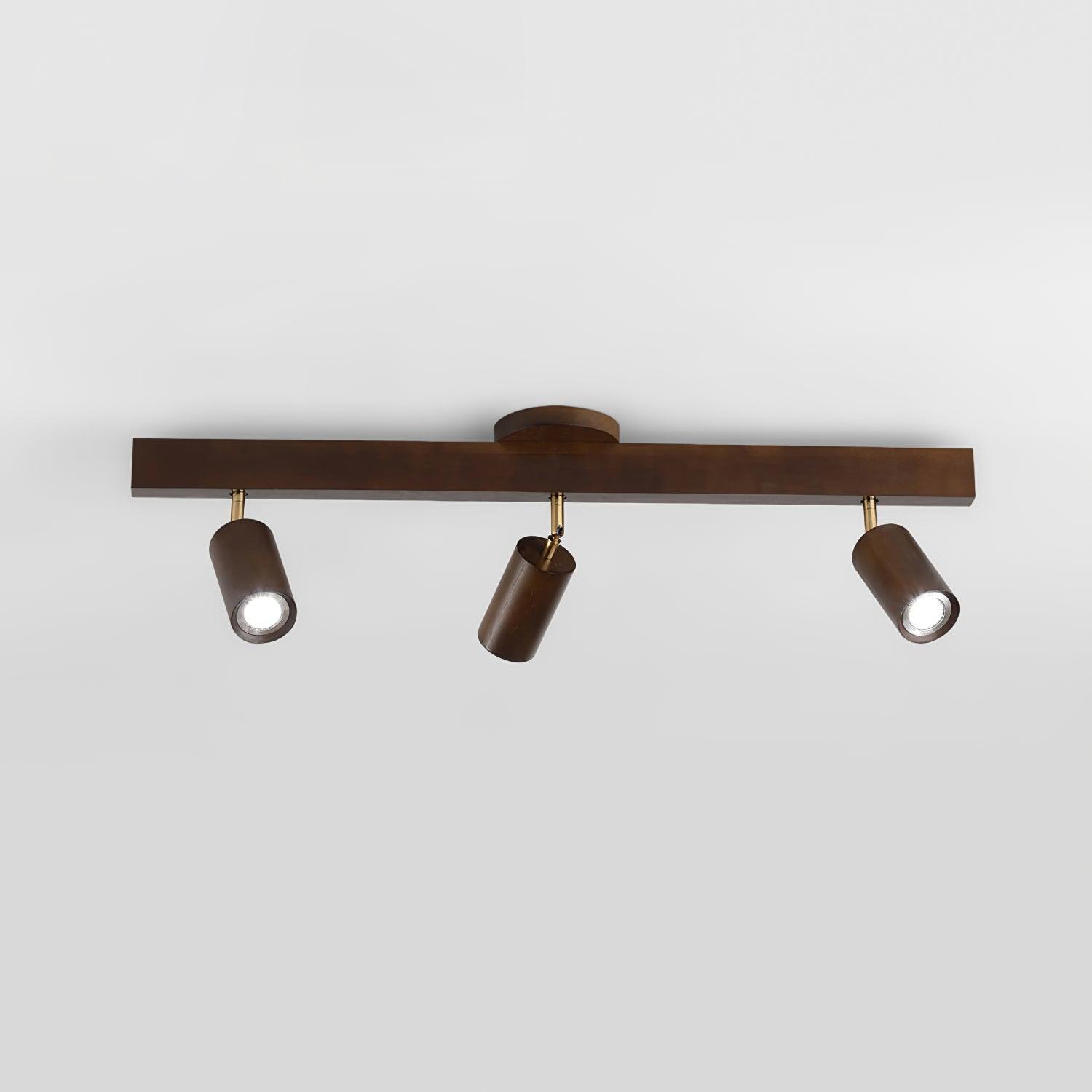 Veril Track Lighting Spotlight Wood - Neutralighting