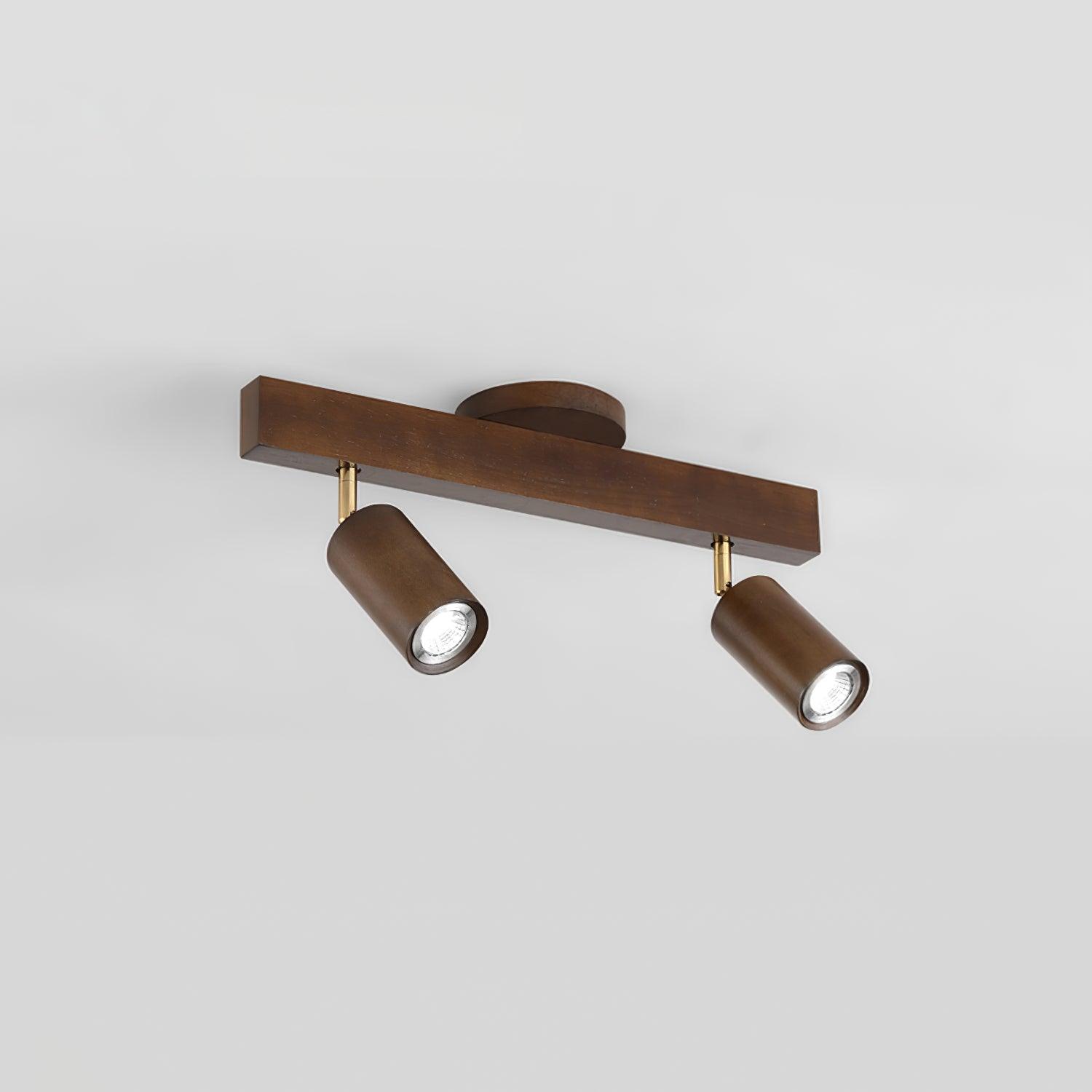 Veril Track Lighting Spotlight Wood - Neutralighting