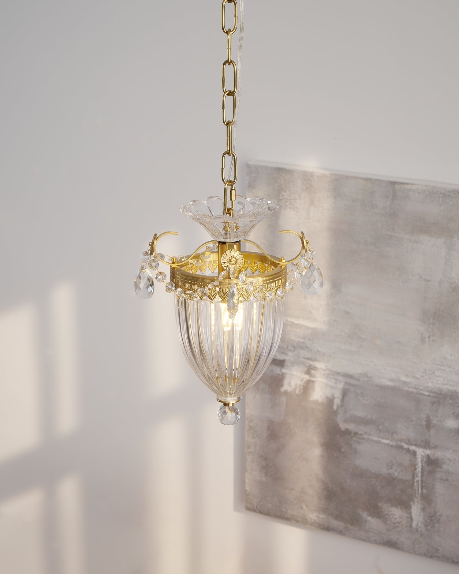 Pendant Lamp Vintage Glamour Crystal Drops - Neutralighting