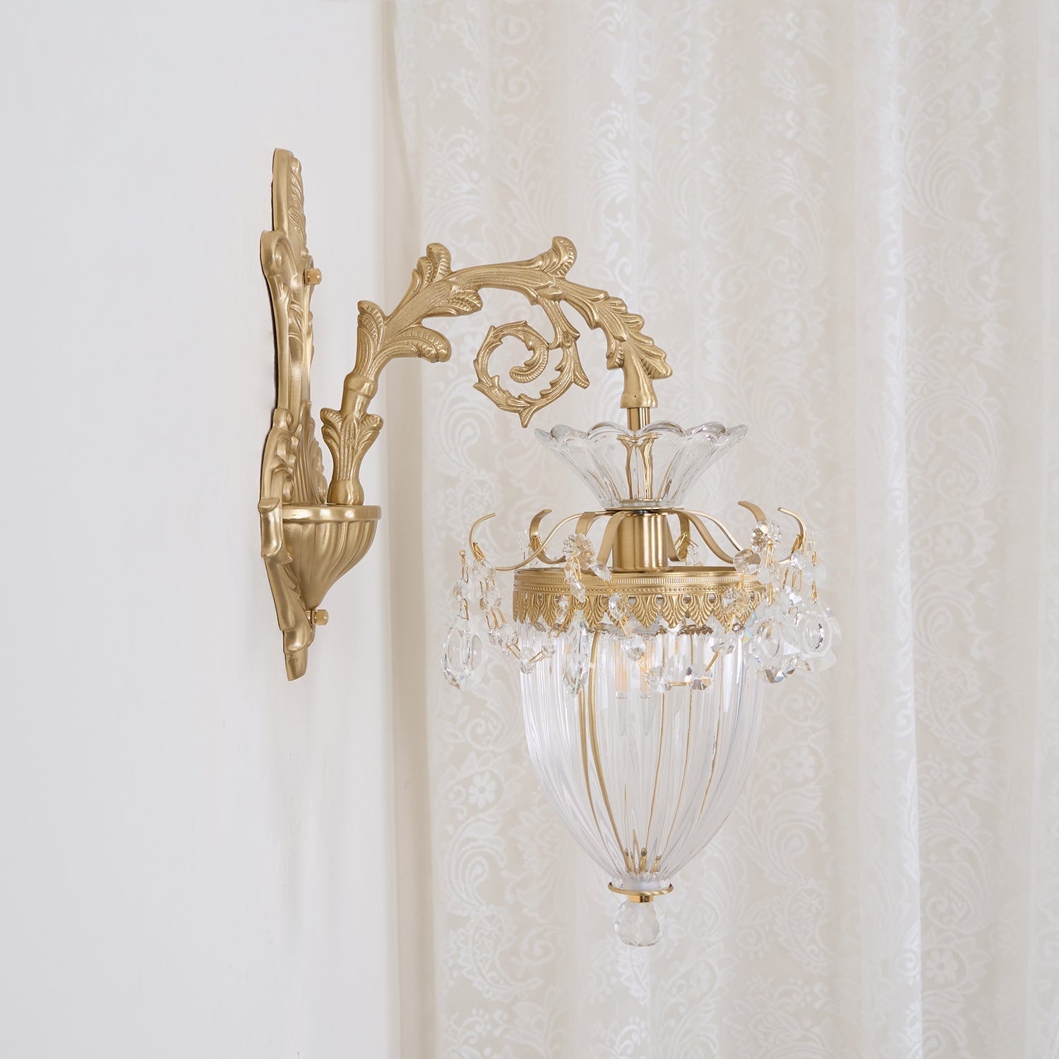 Elosia Gold Double Wall Lamp - Neutralighting