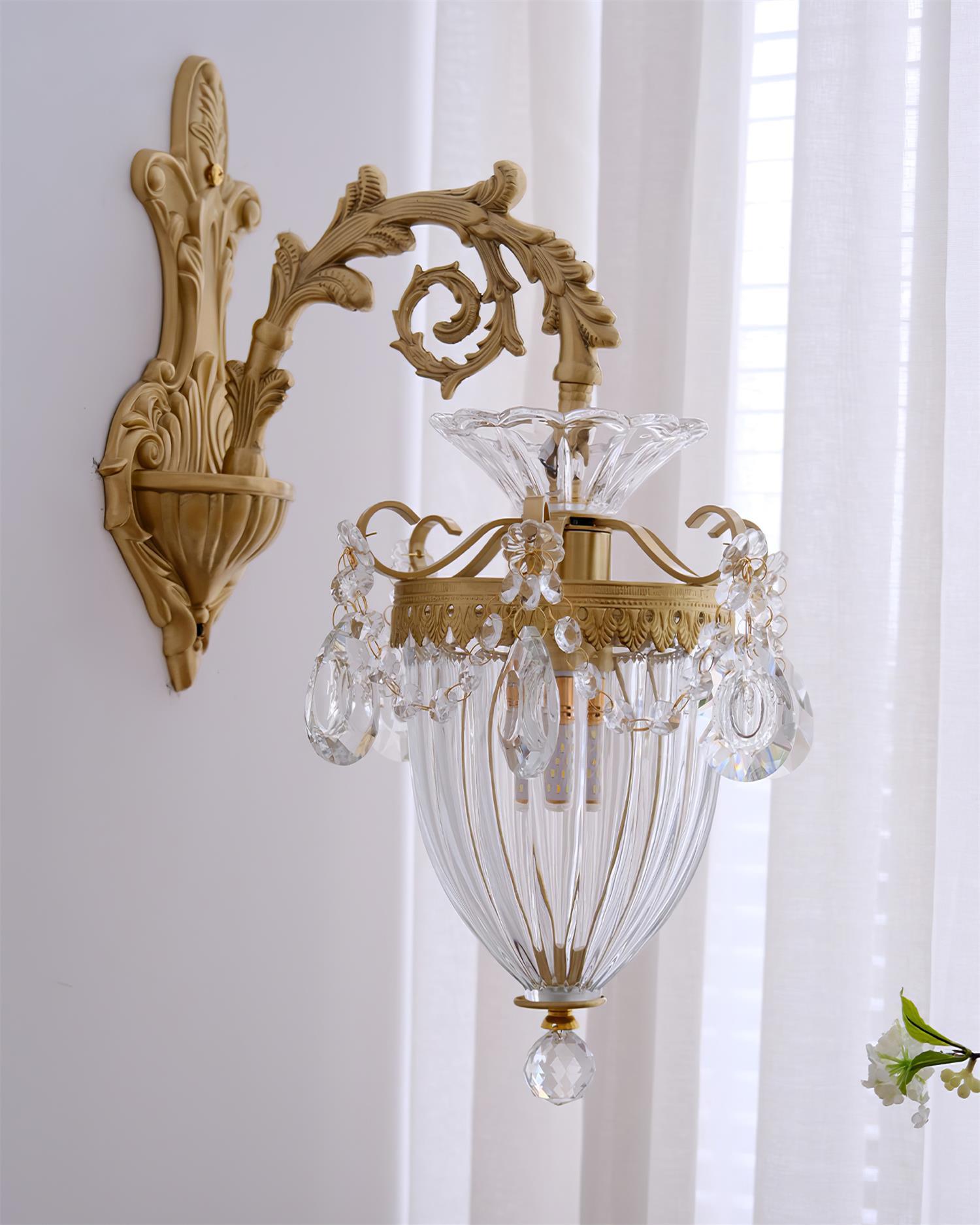 Elosia Gold Double Wall Lamp - Neutralighting