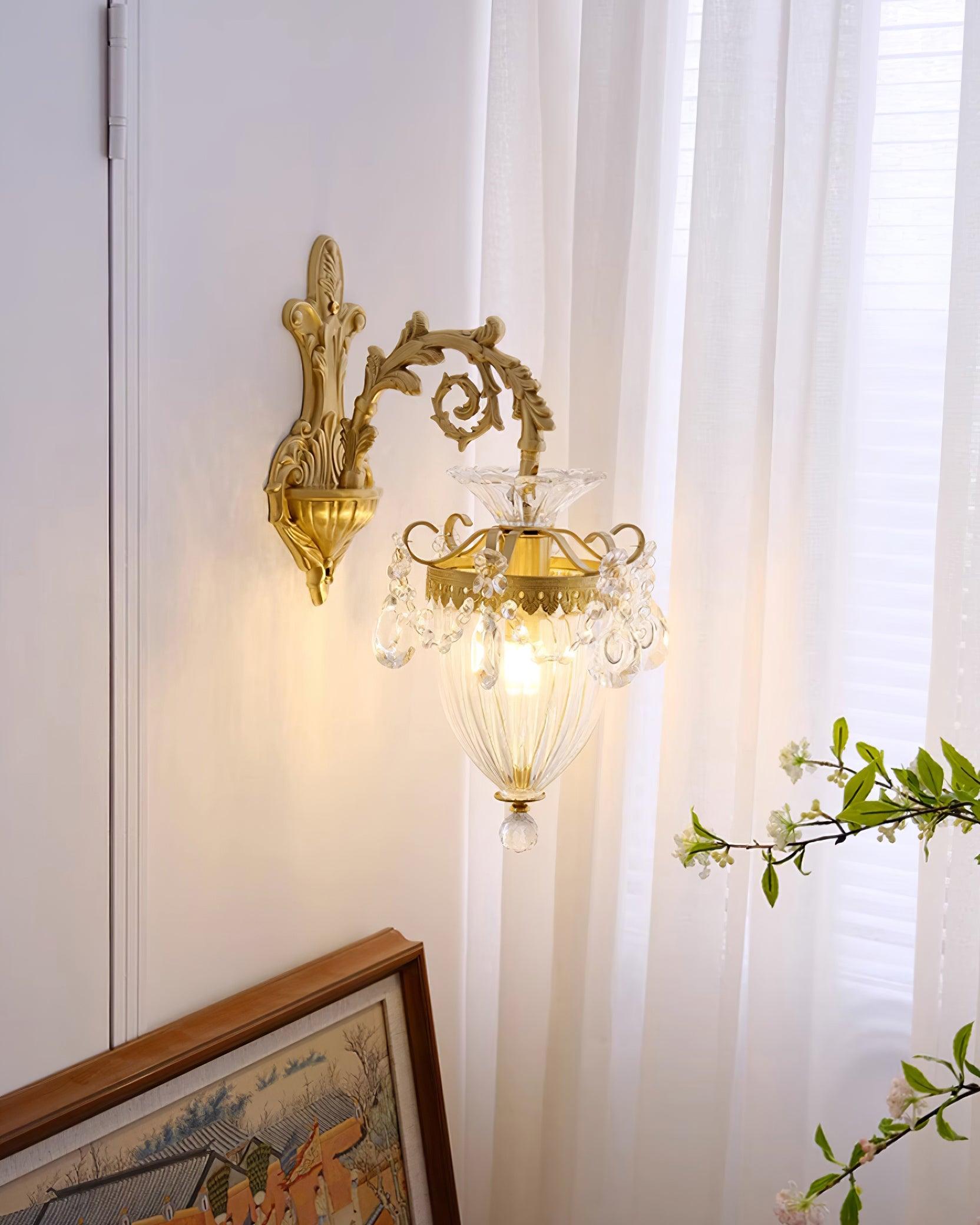 Elosia Gold Double Wall Lamp - Neutralighting