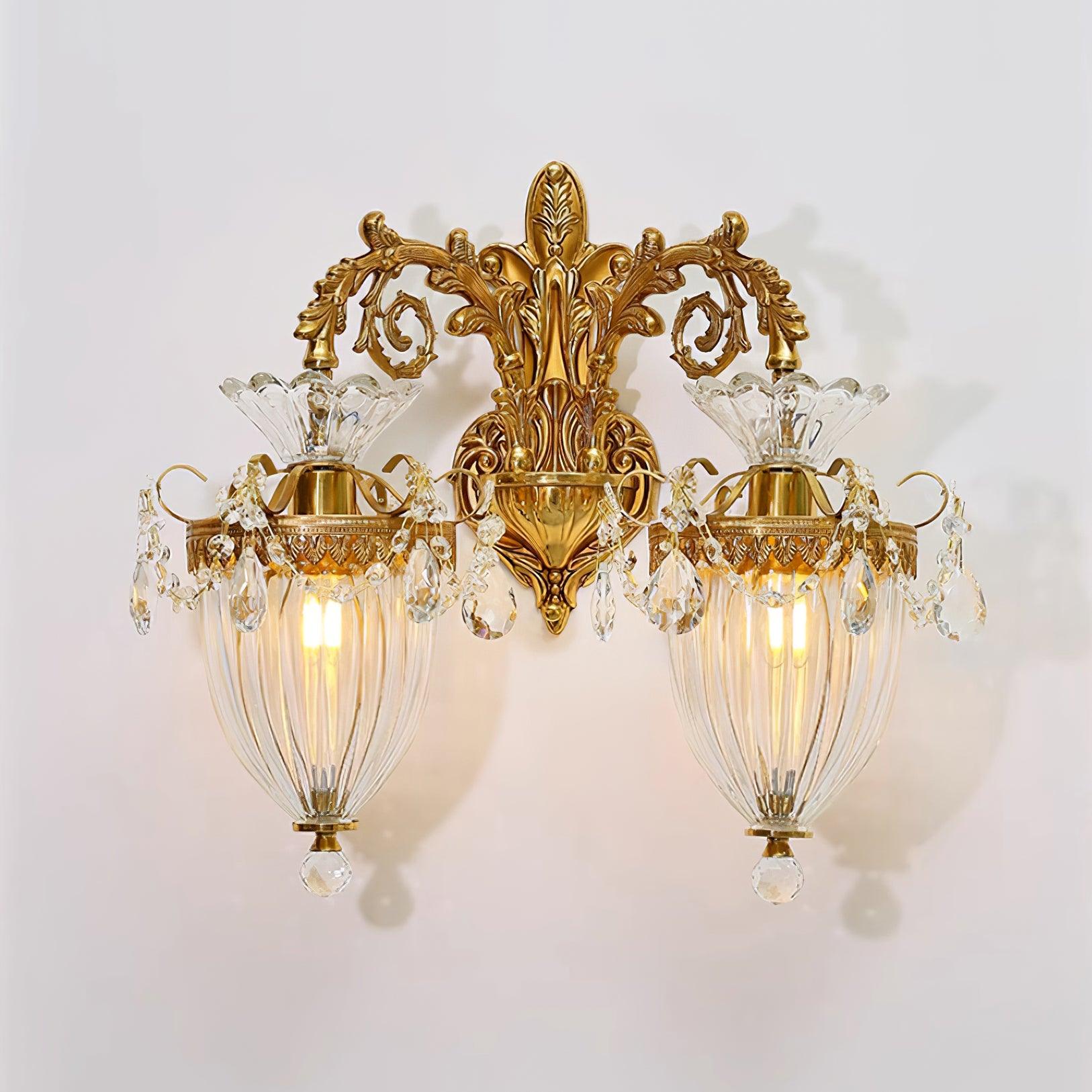 Elosia Gold Double Wall Lamp - Neutralighting