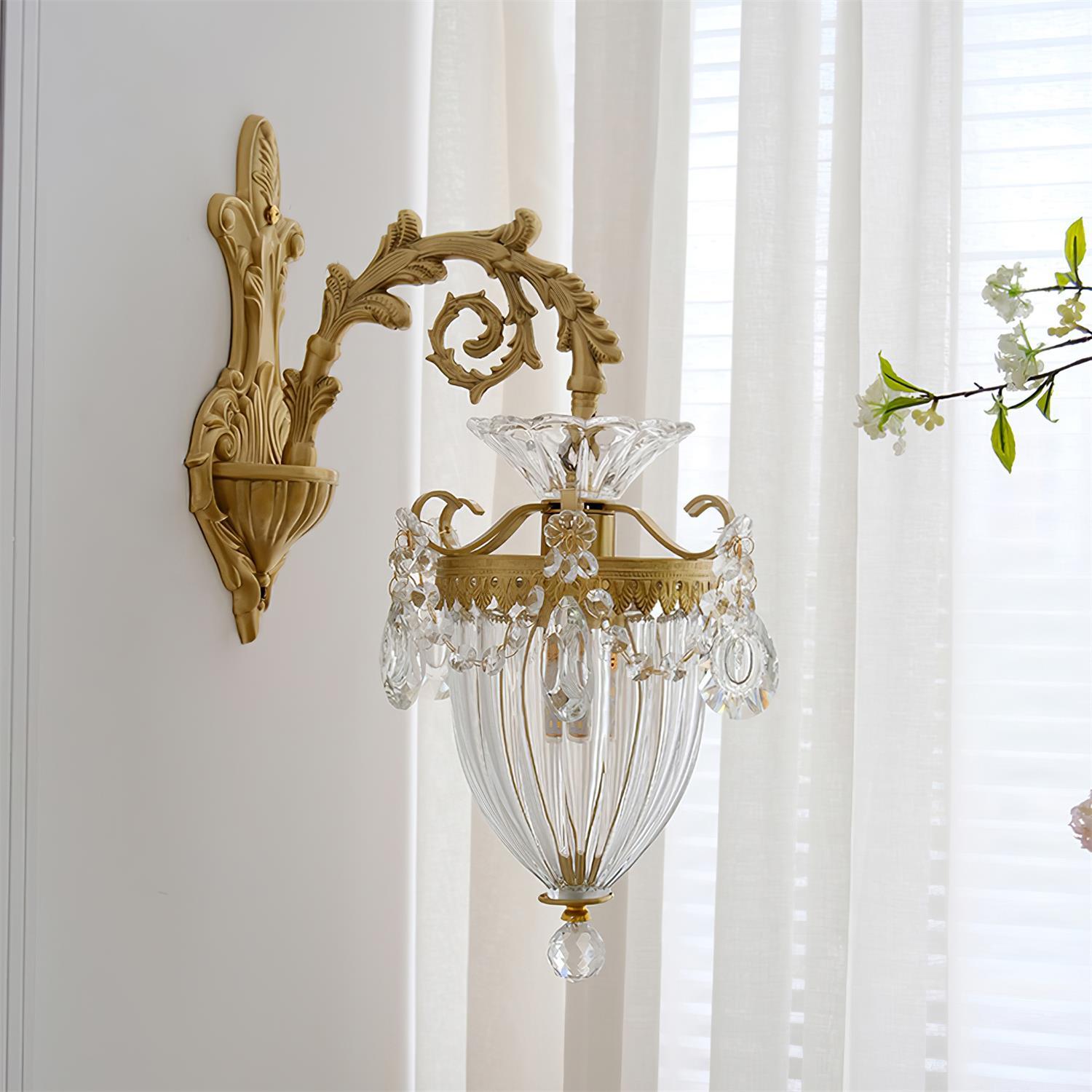 Elosia Gold Double Wall Lamp - Neutralighting