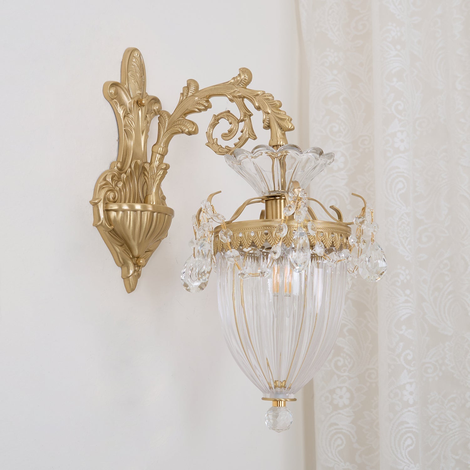 Elosia Gold Double Wall Lamp - Neutralighting