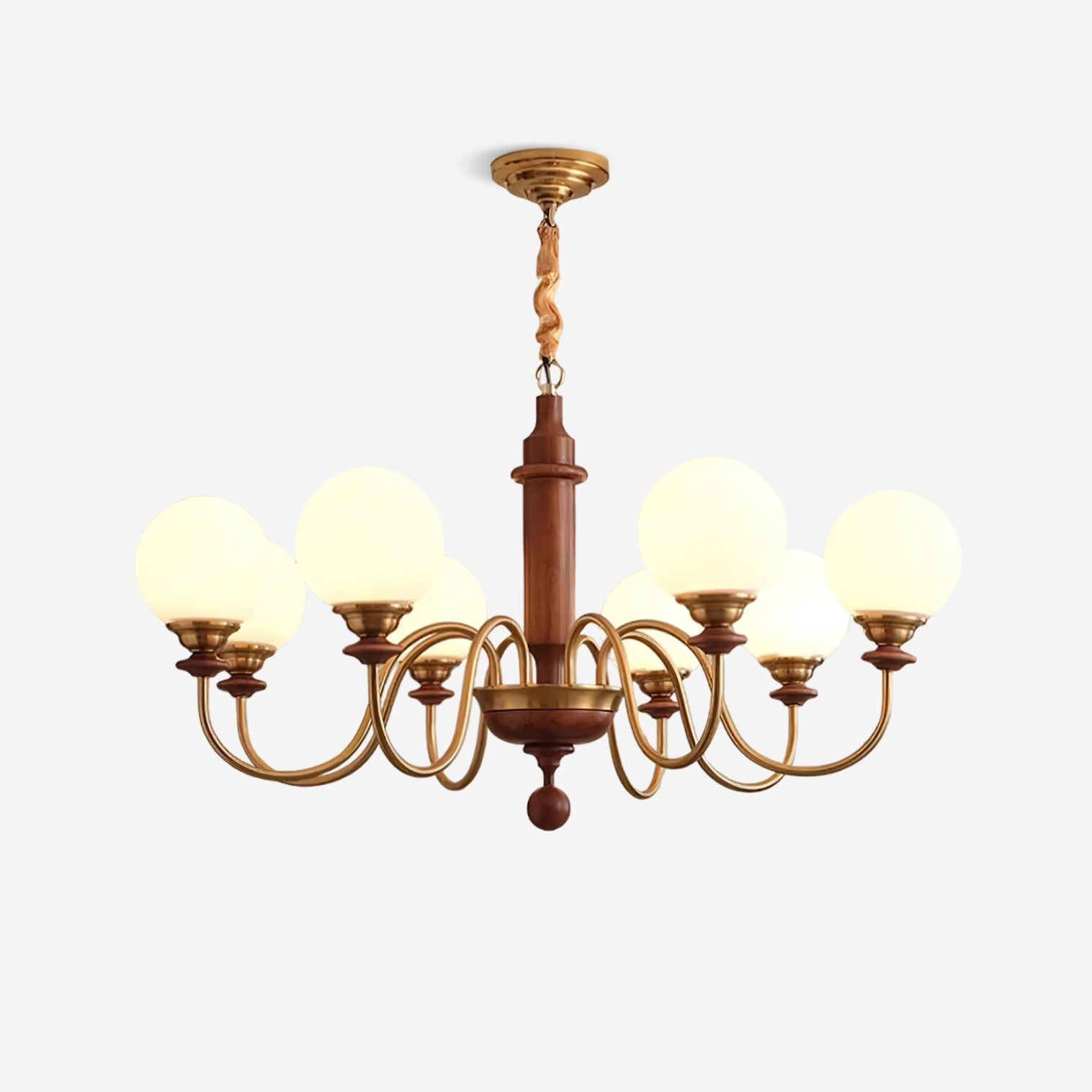 Lumivian 8-Light Globe Chandelier - Neutralighting