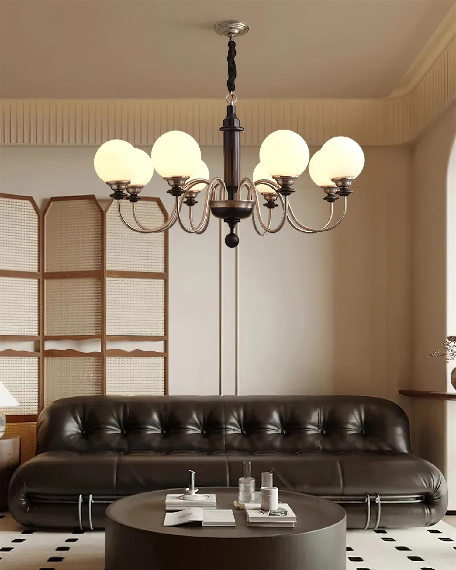 Lumivian 8-Light Globe Chandelier - Neutralighting