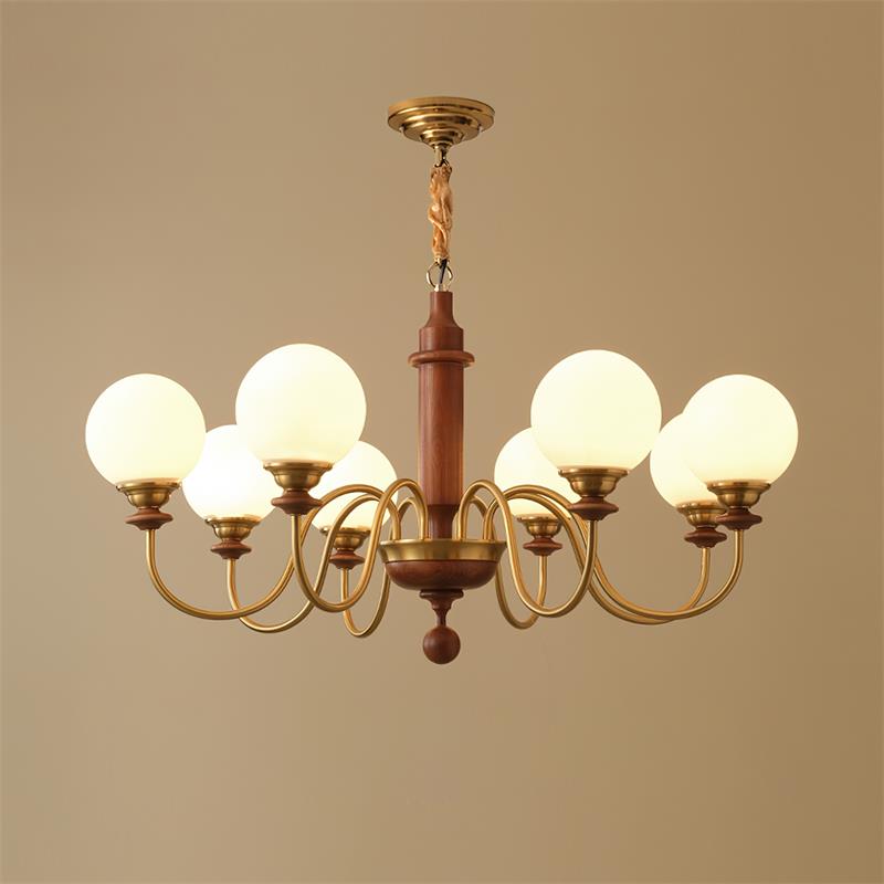 Lumivian 8-Light Globe Chandelier - Neutralighting