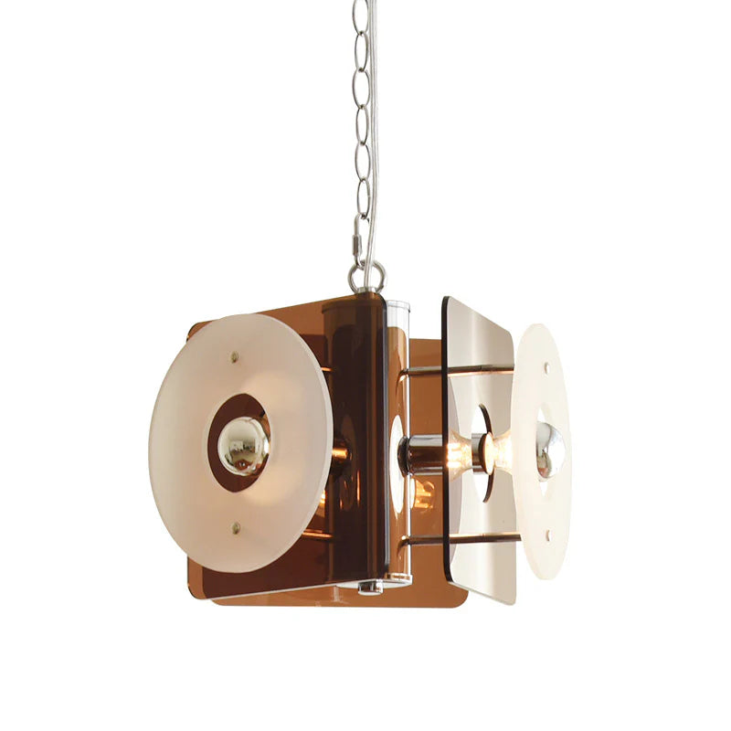 Valentina Design Pendant Light Brown Glass Dining Room/Living Room - Neutralighting