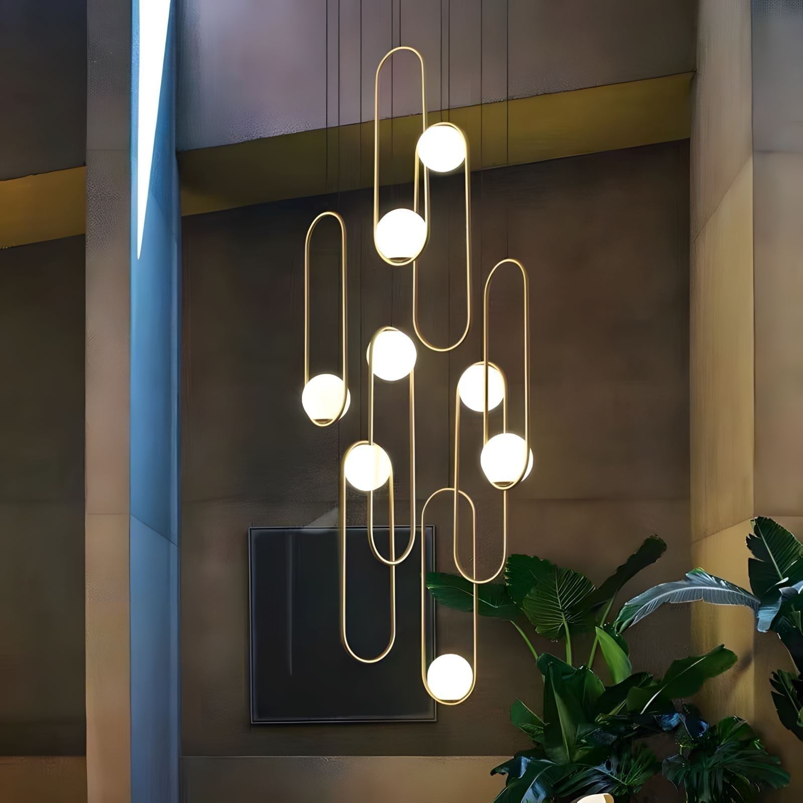Mila Combination Chandelier - Blowlighting