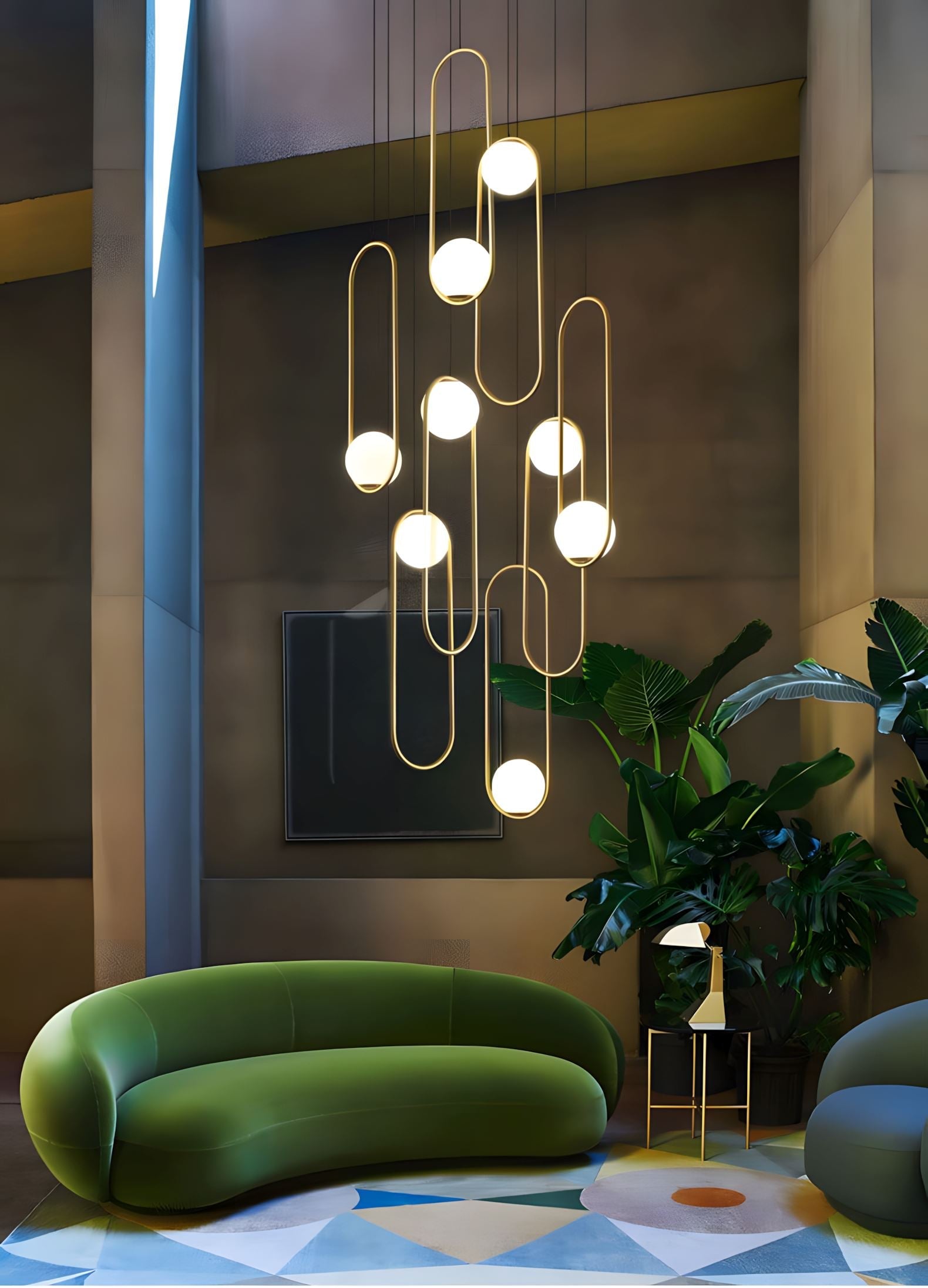 Mila Combination Chandelier - Blowlighting