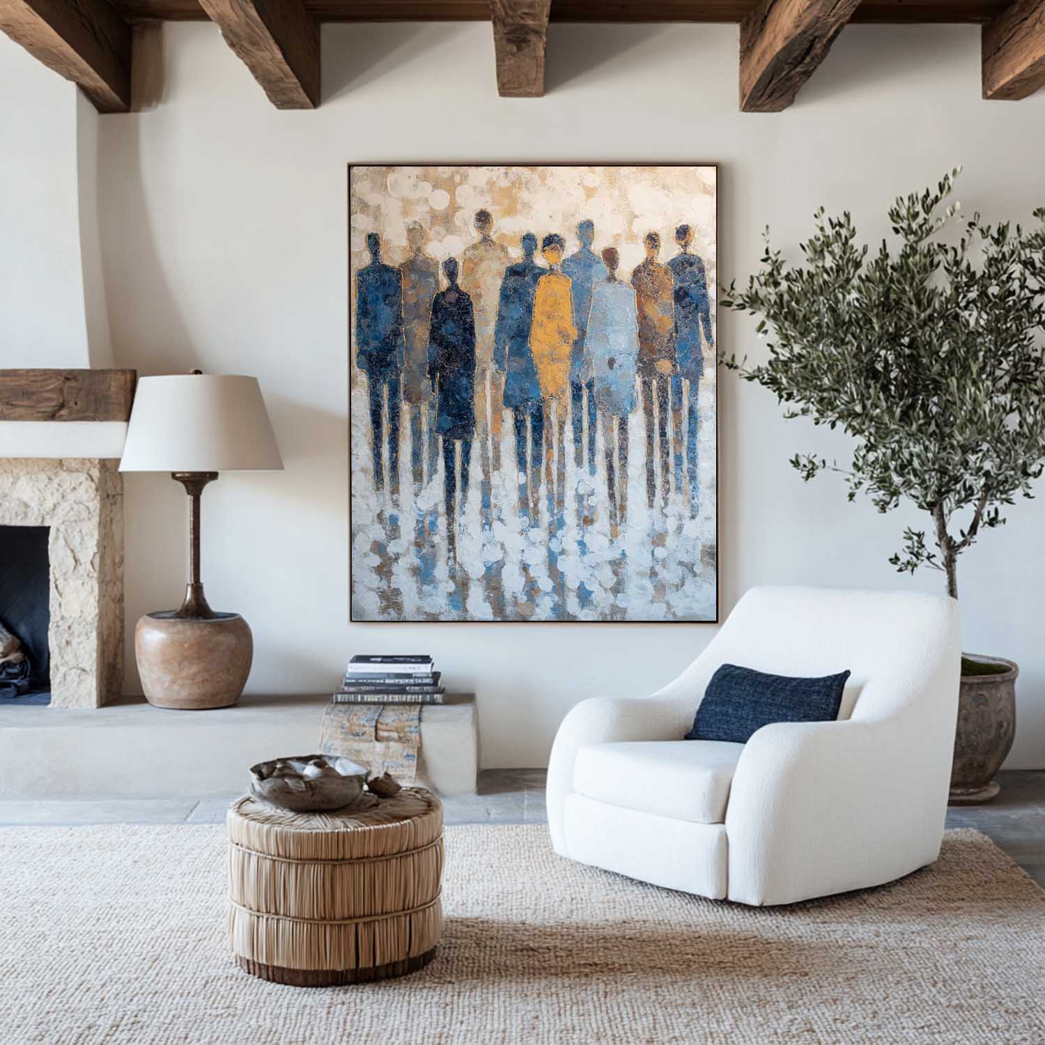 Modern Minimalist Painting ABAV604 - Neutralighting