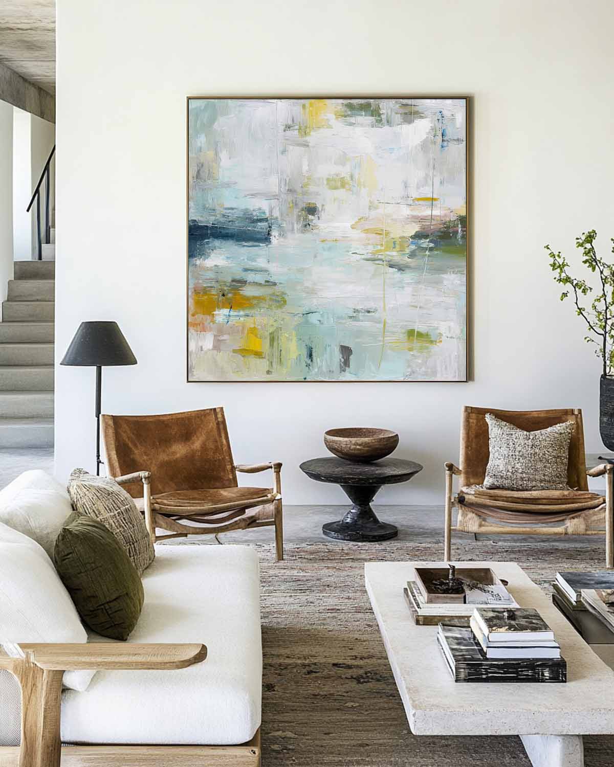 Modern Abstract Painting ABAS310 - Neutralighting