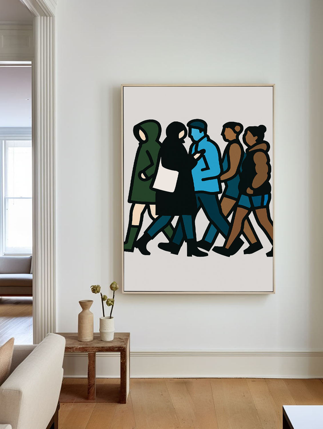 Modern Abstract Painting ABAV606 - Neutralighting