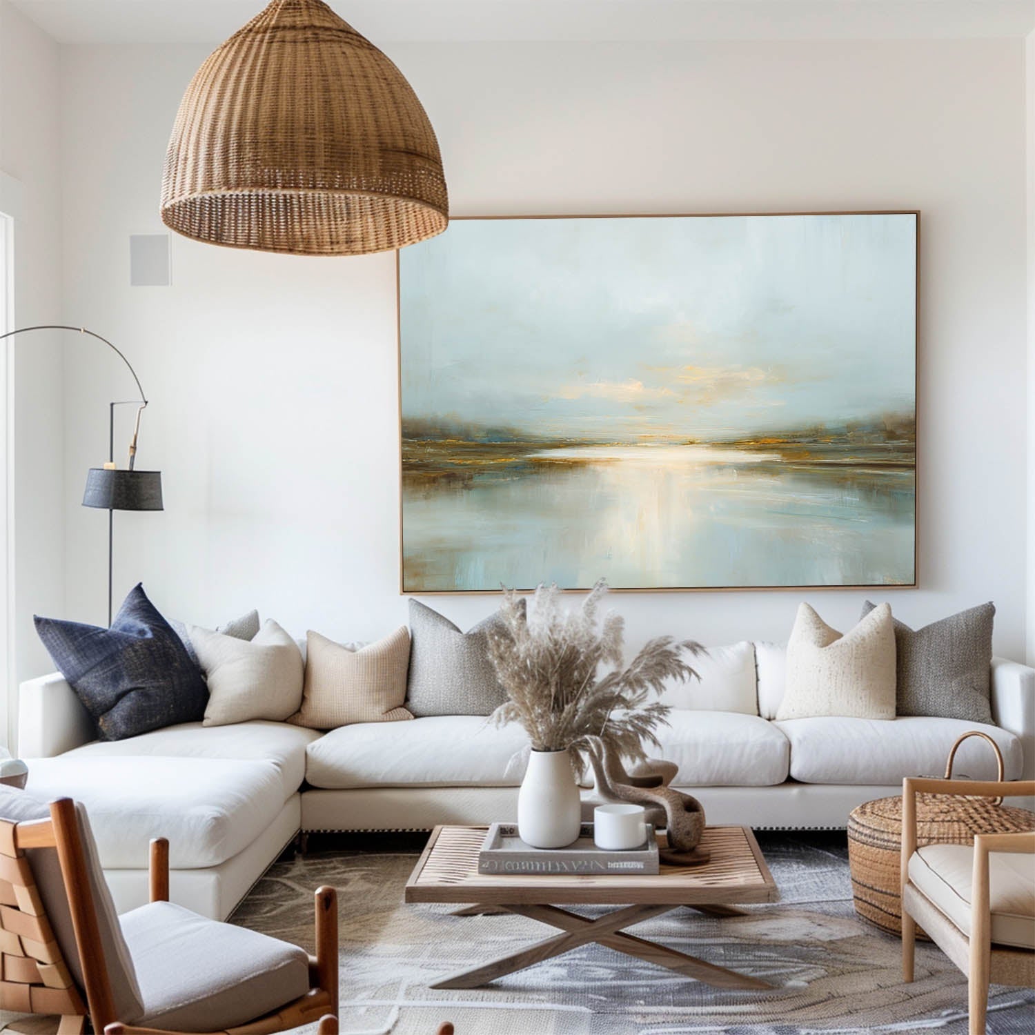 Modern Abstract Painting ABAH197 - Neutralighting