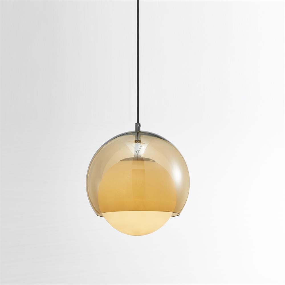 Pendant Light Double Globe Shade Glass Modern Minimalist Ambient - Neutralighting
