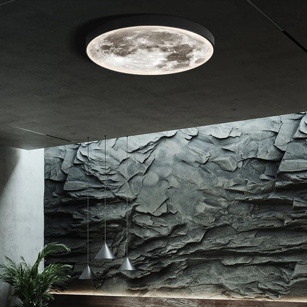 Arisha Modern Flush Mount Ceiling Light Black/White Bedroom - Neutralighting