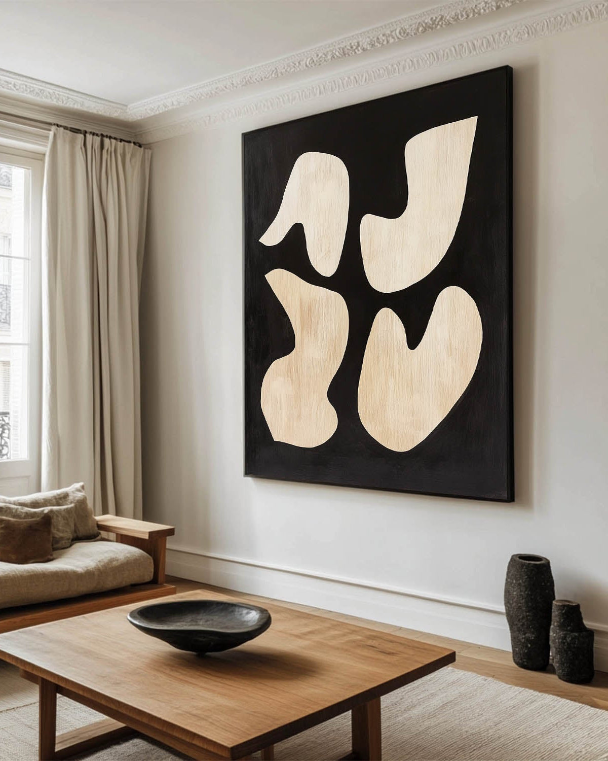 Modern Minimalist Painting ABAV555 - Neutralighting